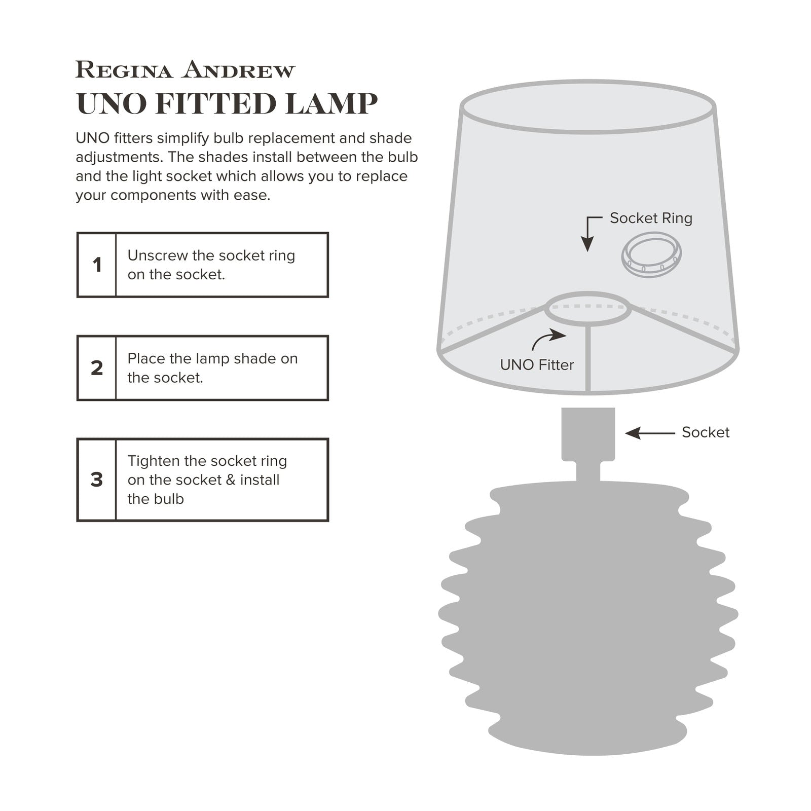 Polly Floor Lamp (Natural Brass with Rattan or White Scalloped Shade)