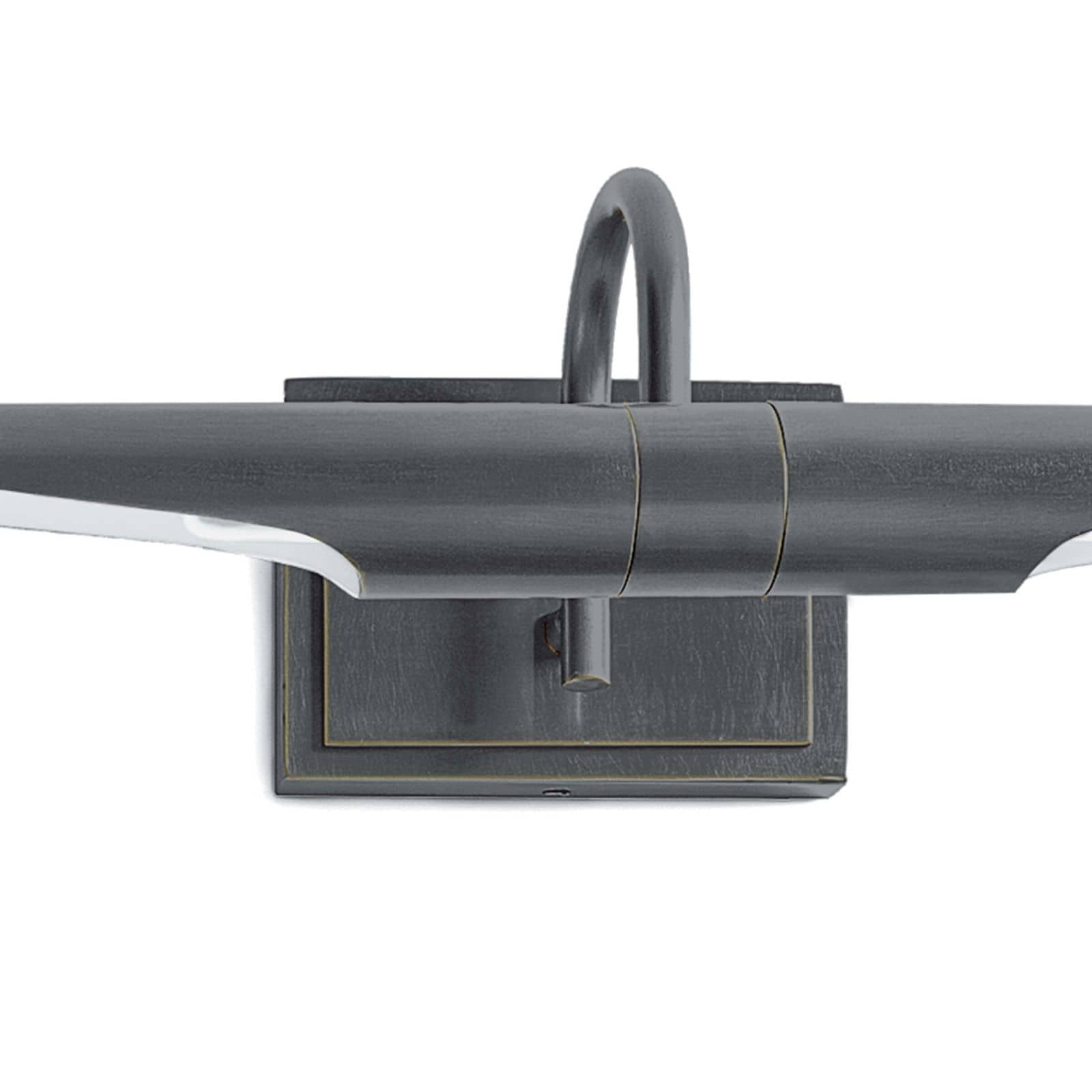 Redford Picture Light (Small or Large) – Natural Brass, Oil Rubbed Bronze, or Polished Nickel