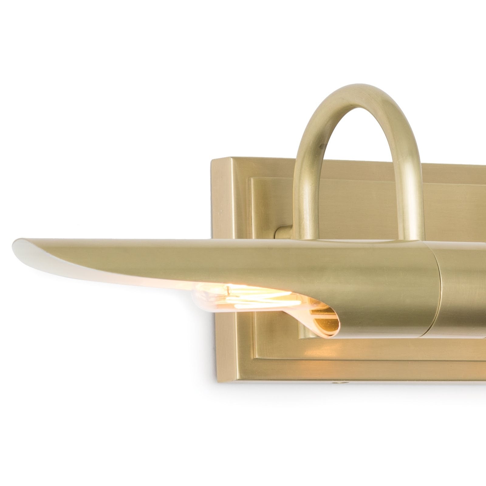 Redford Picture Light (Small or Large) – Natural Brass, Oil Rubbed Bronze, or Polished Nickel
