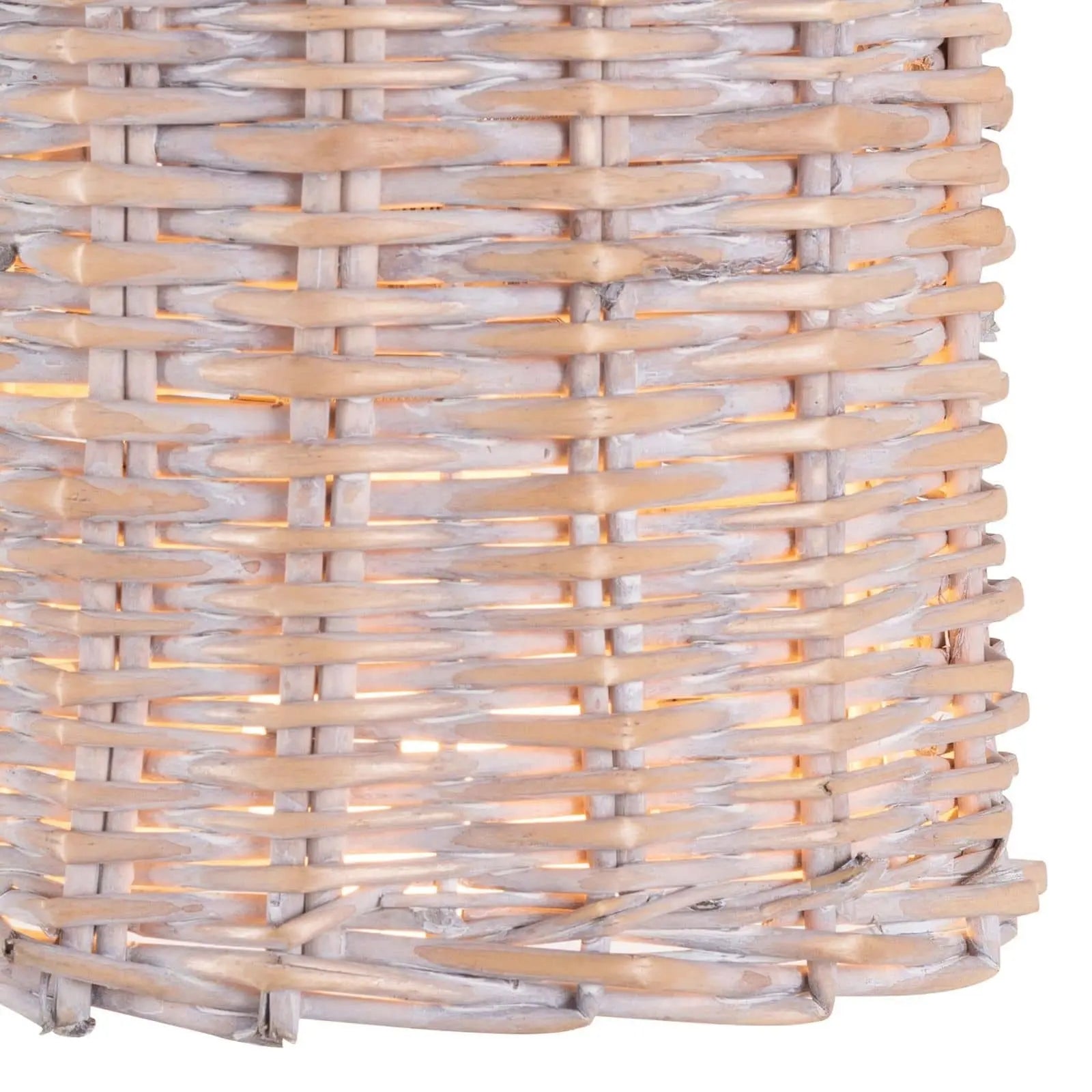 Regina Andrew Nantucket Sconce with woven rattan shade