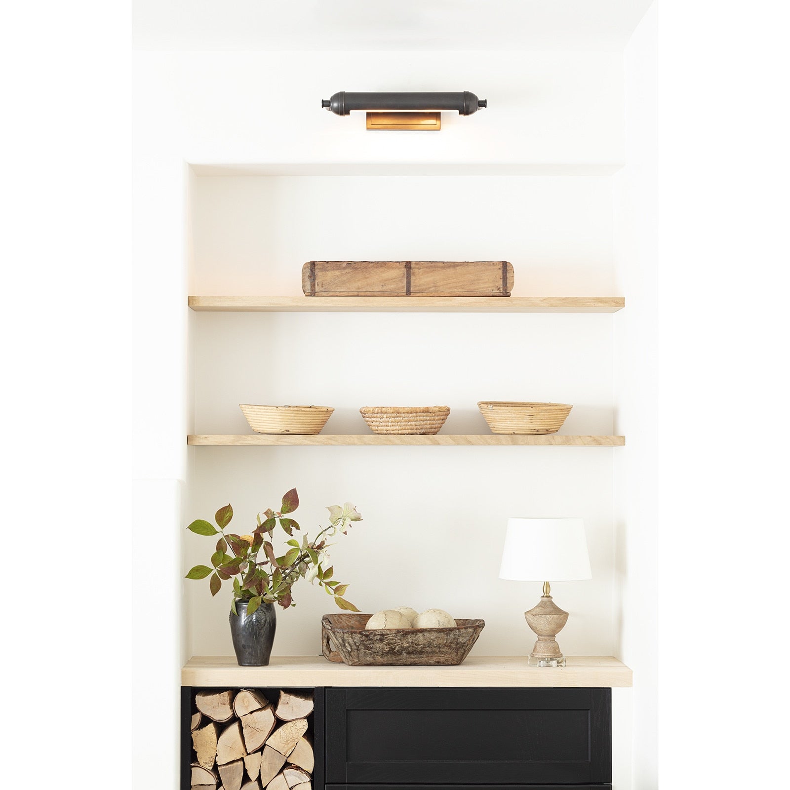 Devon Picture Light – Small or Large | Natural Brass, Oil Rubbed Bronze, Polished Nickel