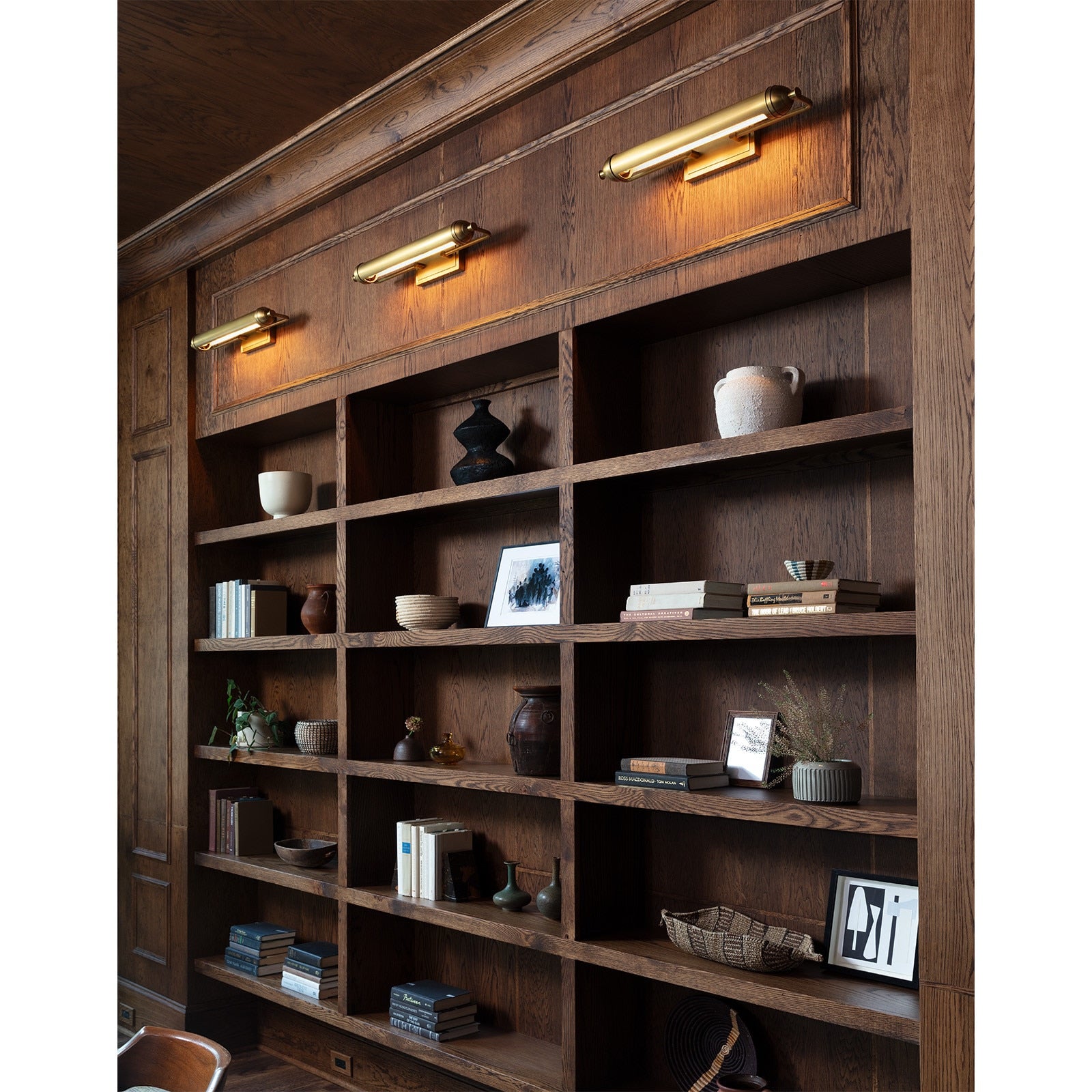 Devon Picture Light – Small or Large | Natural Brass, Oil Rubbed Bronze, Polished Nickel