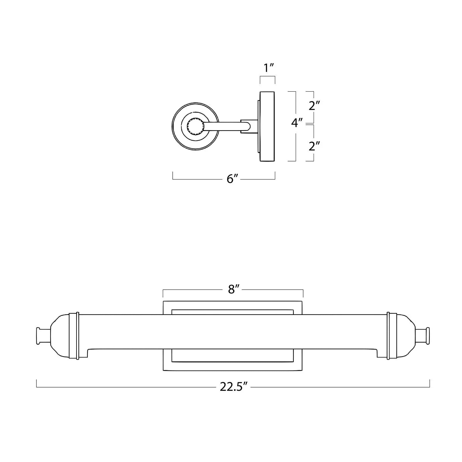 Devon Picture Light – Small or Large | Natural Brass, Oil Rubbed Bronze, Polished Nickel - Villa Decor & Design