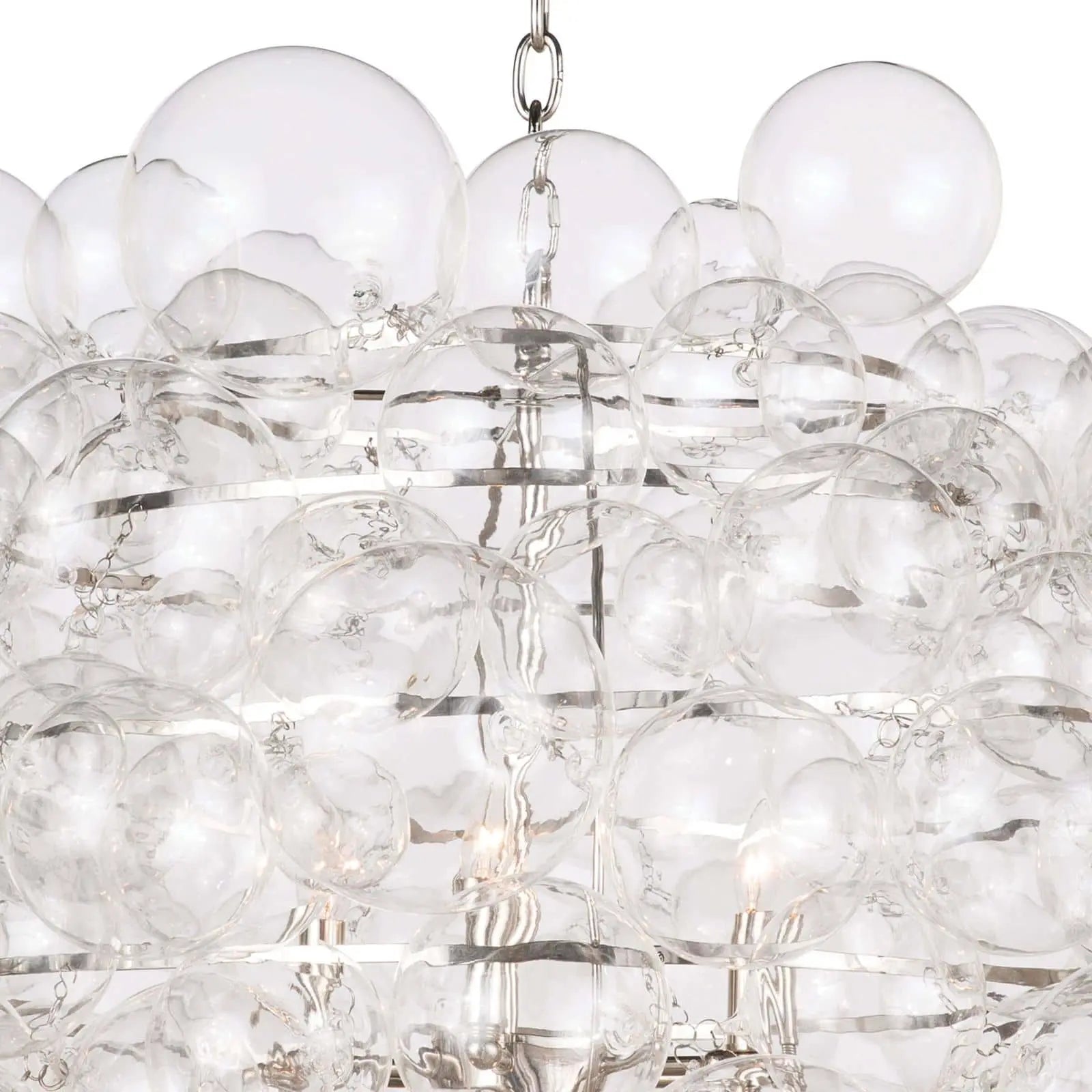 Regina Andrew Nimbus glass chandelier clear