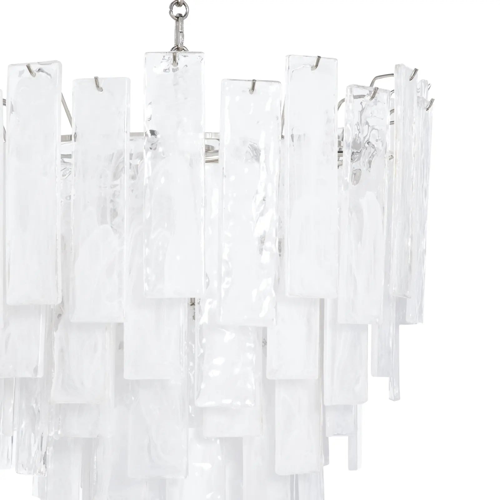 Glacier Chandelier small (Polished Nickel)