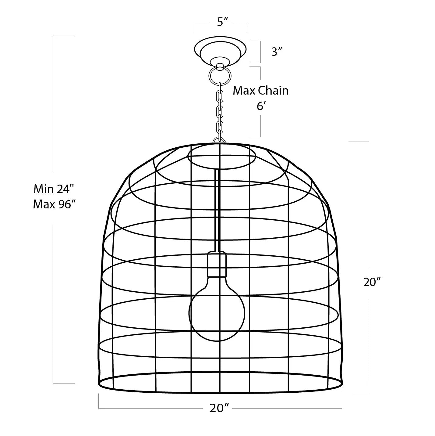 Fresco Metal Pendant Regina Andrew