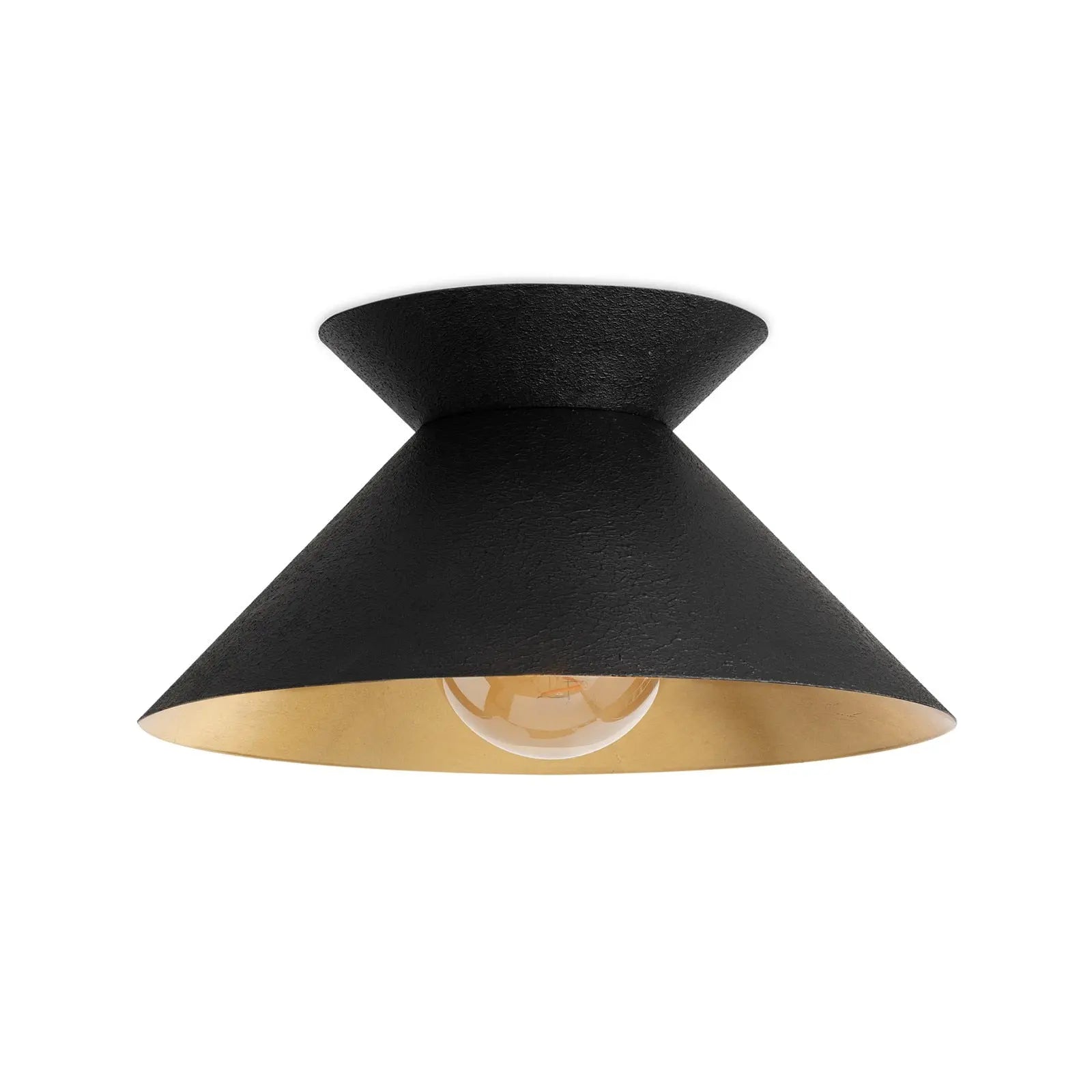 Viggo Flush Mount (Black or White) - Villa Decor & Design