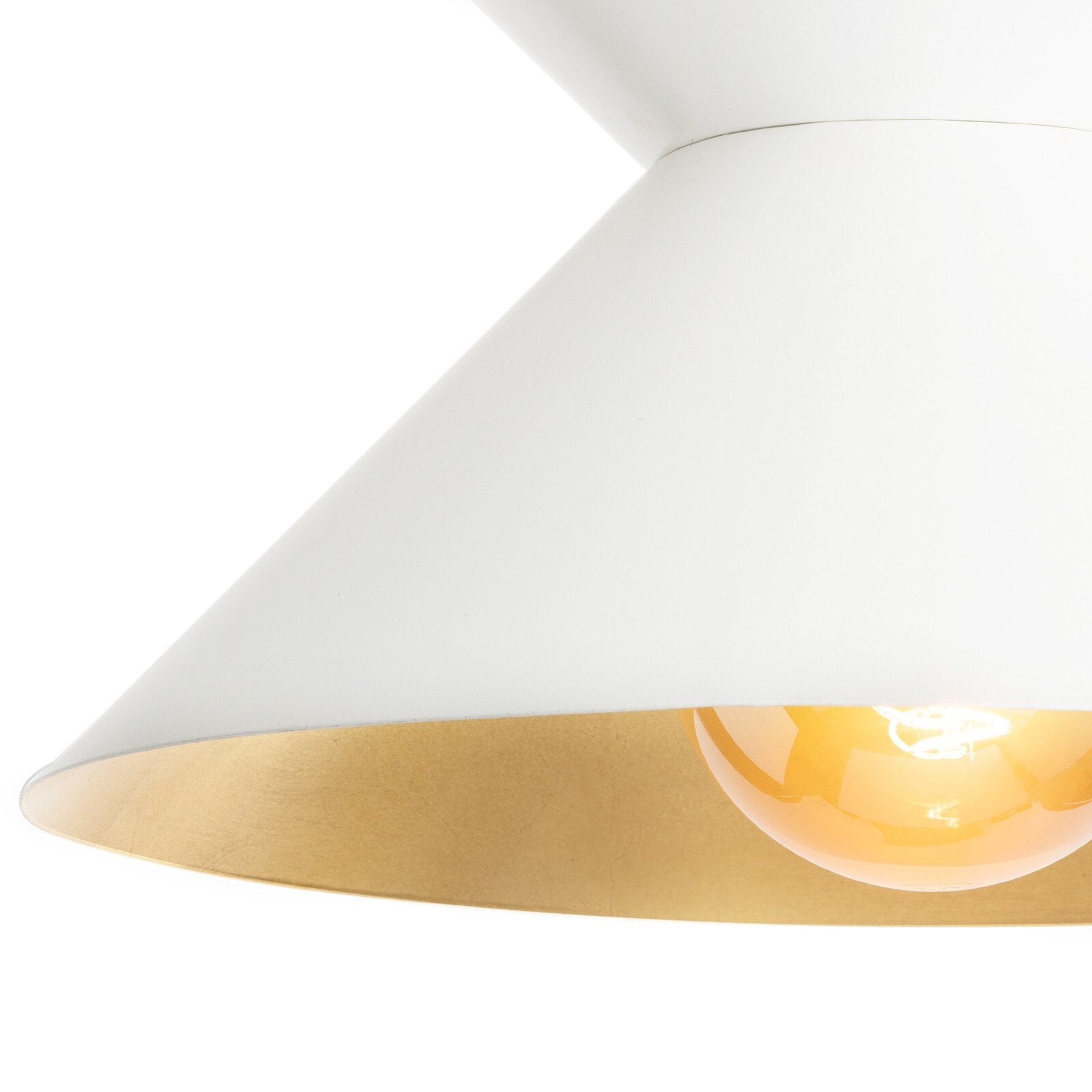 Viggo Flush Mount - Black or White