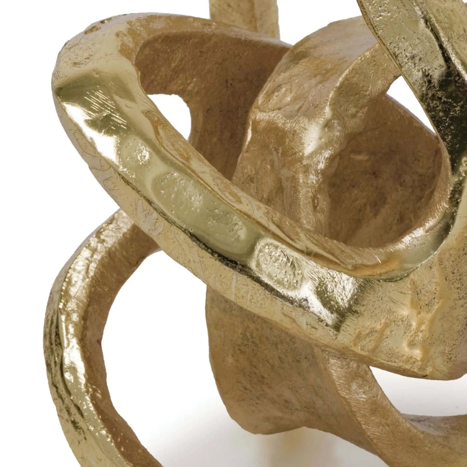 Metal Knot (Polished Nickel or Gold) Regina Andrew