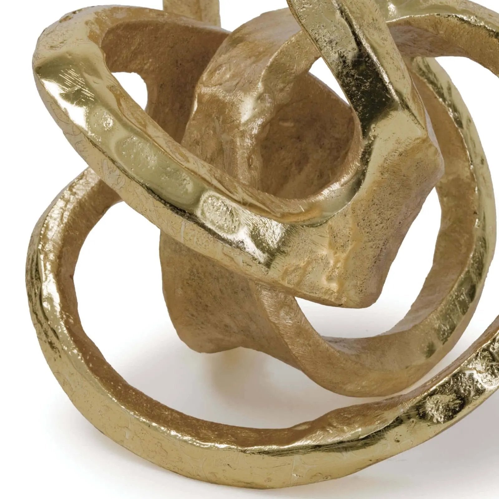 Metal Knot (Polished Nickel or Gold) Regina Andrew