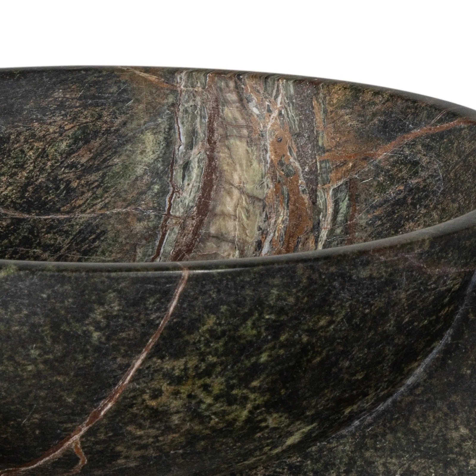 Tribune Marble Bowl Large (Green)