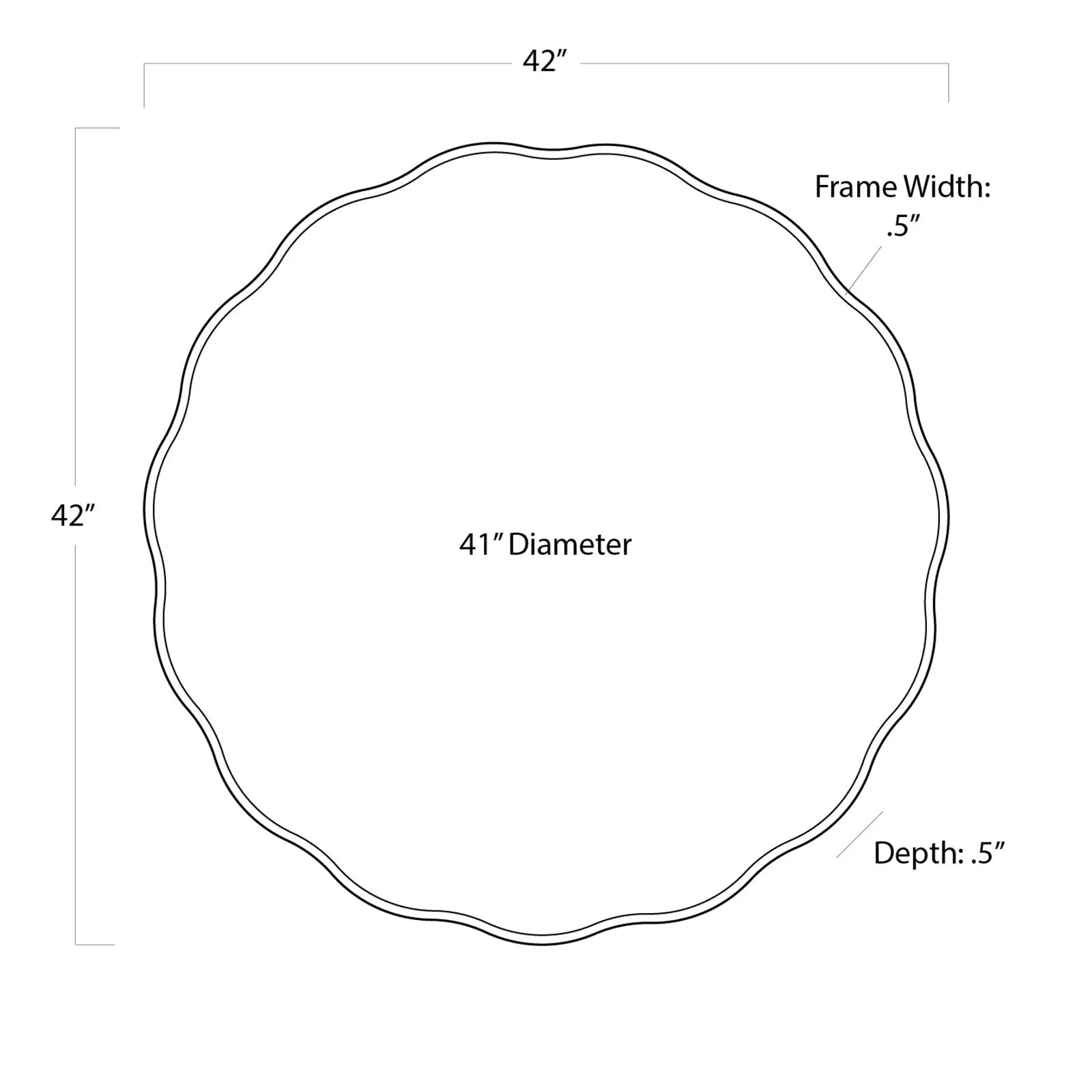 Candice Mirror (Small & Large) Regina Andrew