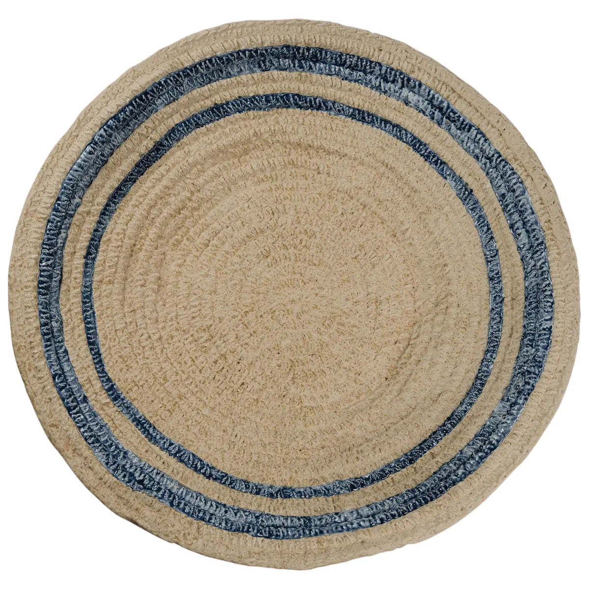 Basket-weave inspired ceramic Aster plate