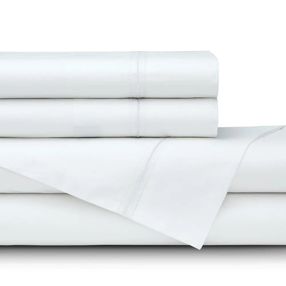 white hemstitch sheet set, 300 thread count bedsheets