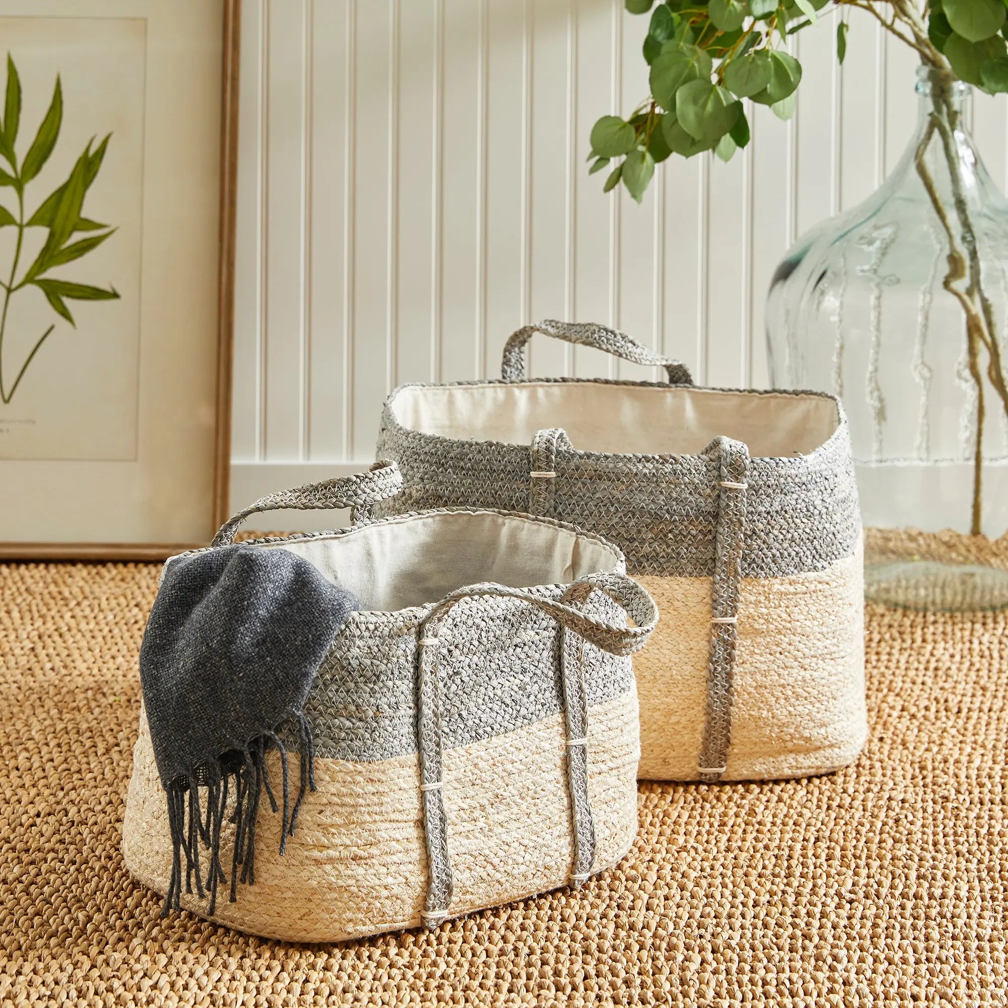 Quinn Rectangular Baskets, SET OF 2