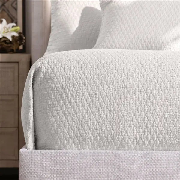 White diamond coverlet, Lili Alessandra, interior design, interior decor, home decor, bedding, luxury bedding