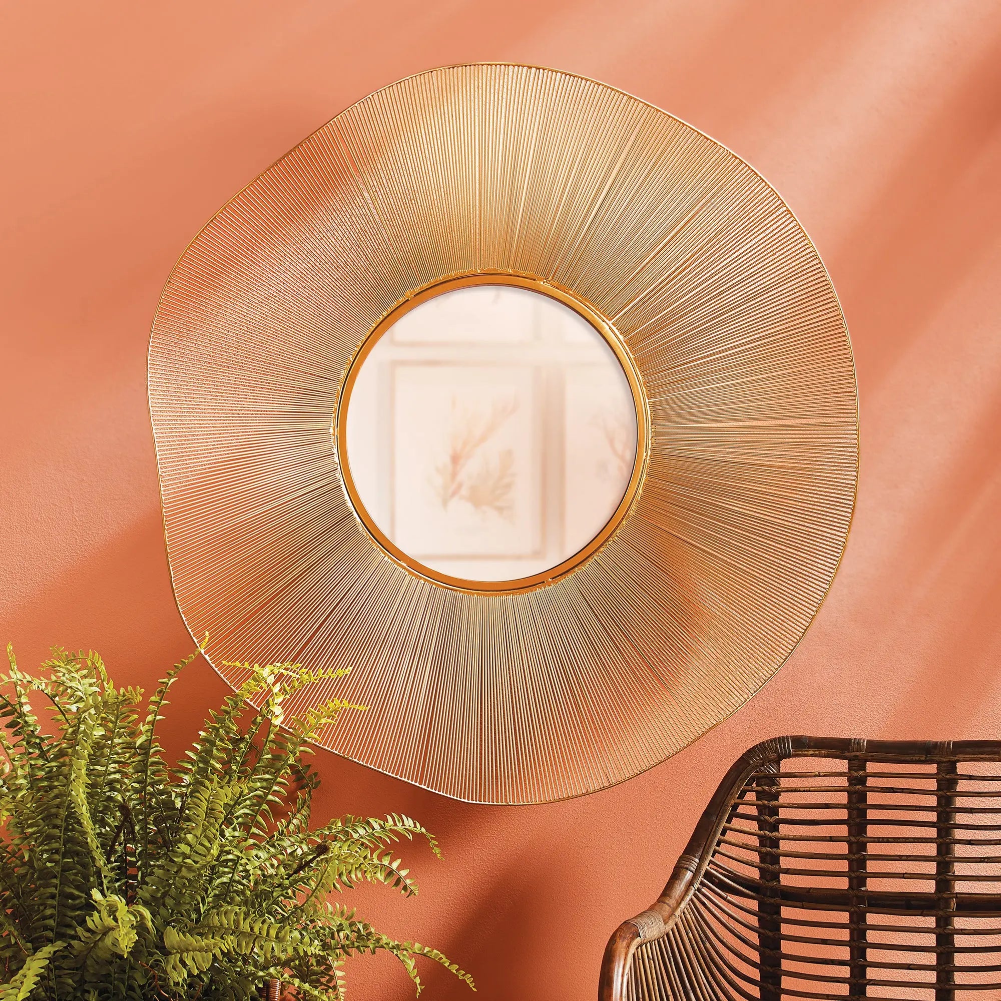 ESME MIRROR 40" - GOLD