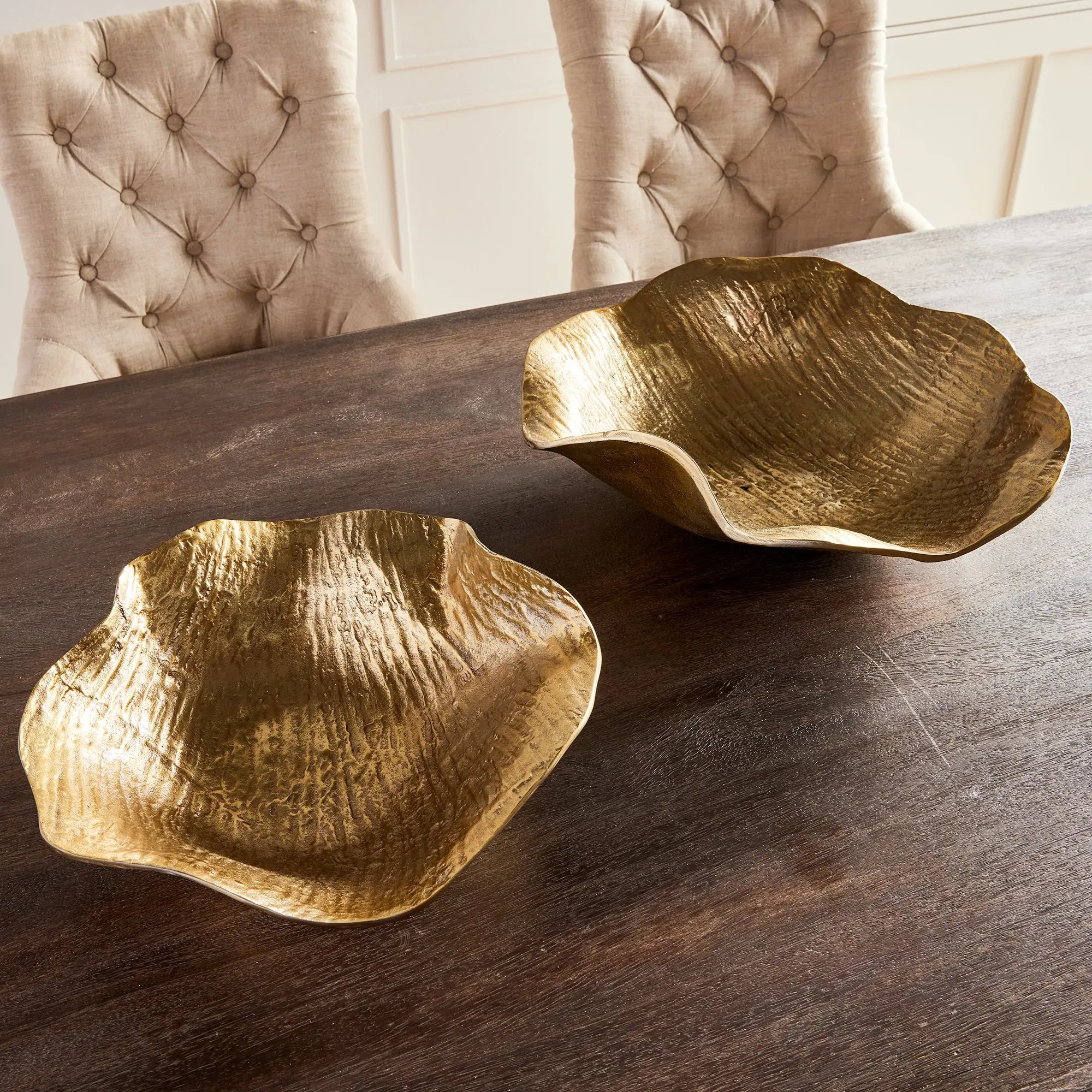 CLARICE DECORATIVE BOWLS, SET OF 2 Villa Decor & Design