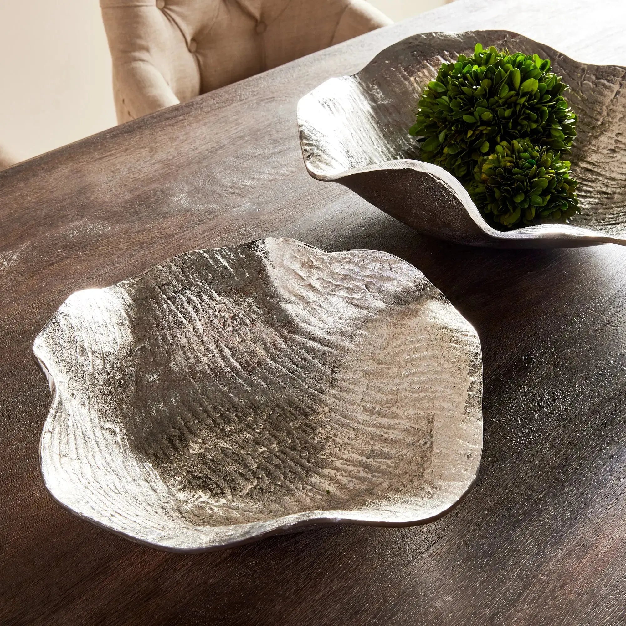 CLARICE DECORATIVE BOWLS, SET OF 2 Villa Decor & Design