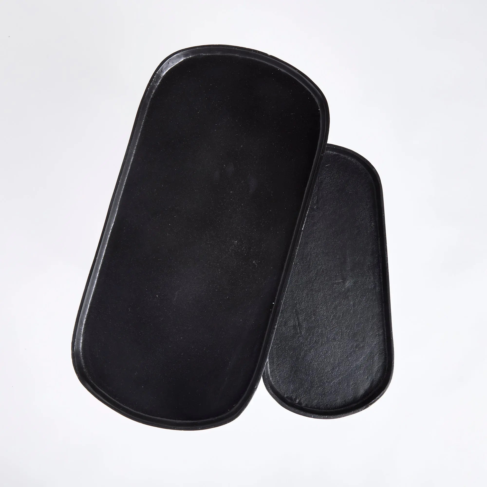 Ziva End Tables, Set of 2 – Black or Antique Brass Finish - Villa Decor & Design