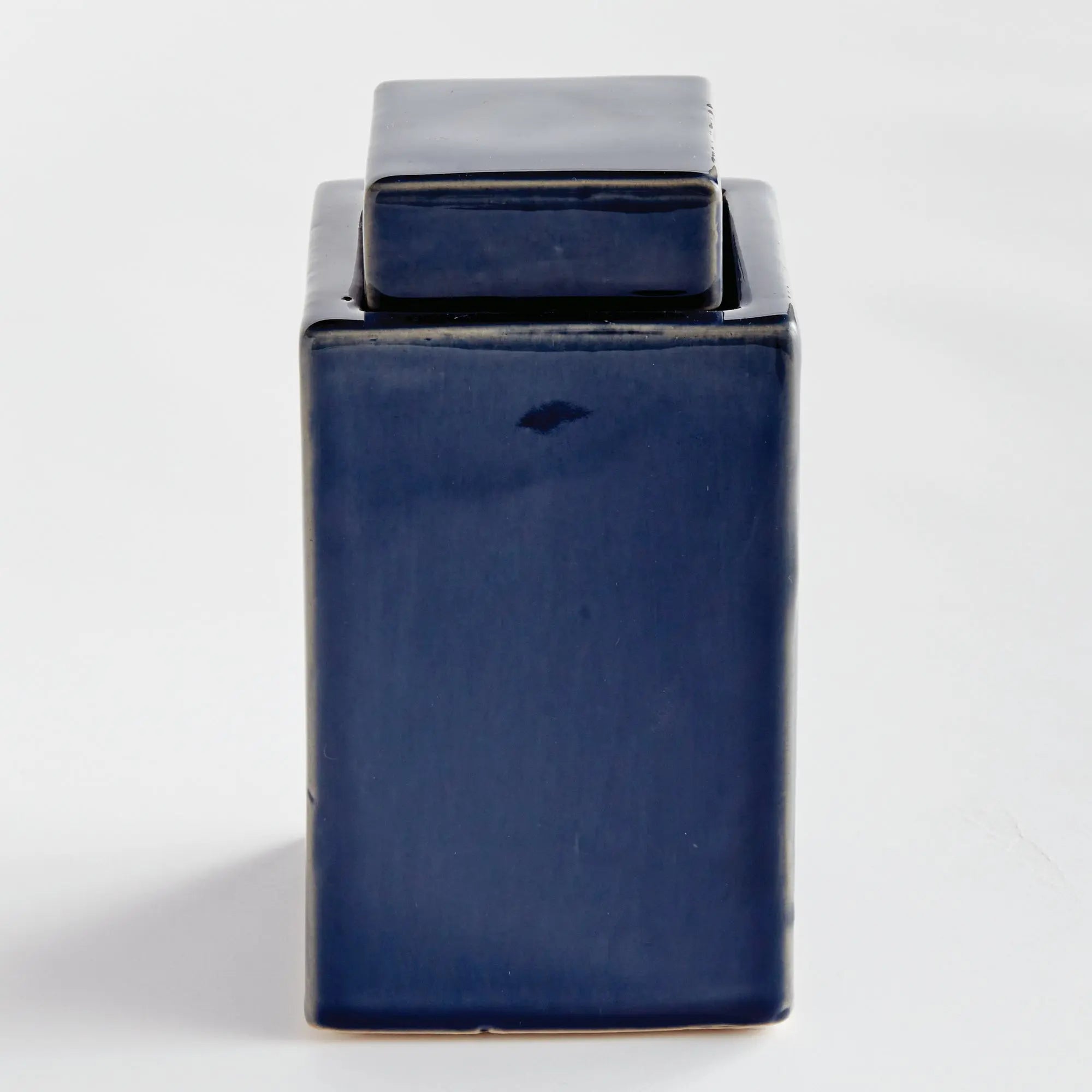 Ophelia Ceramic Lidded Jar – Cream or Blue | 4 Sizes - Villa Decor & Design