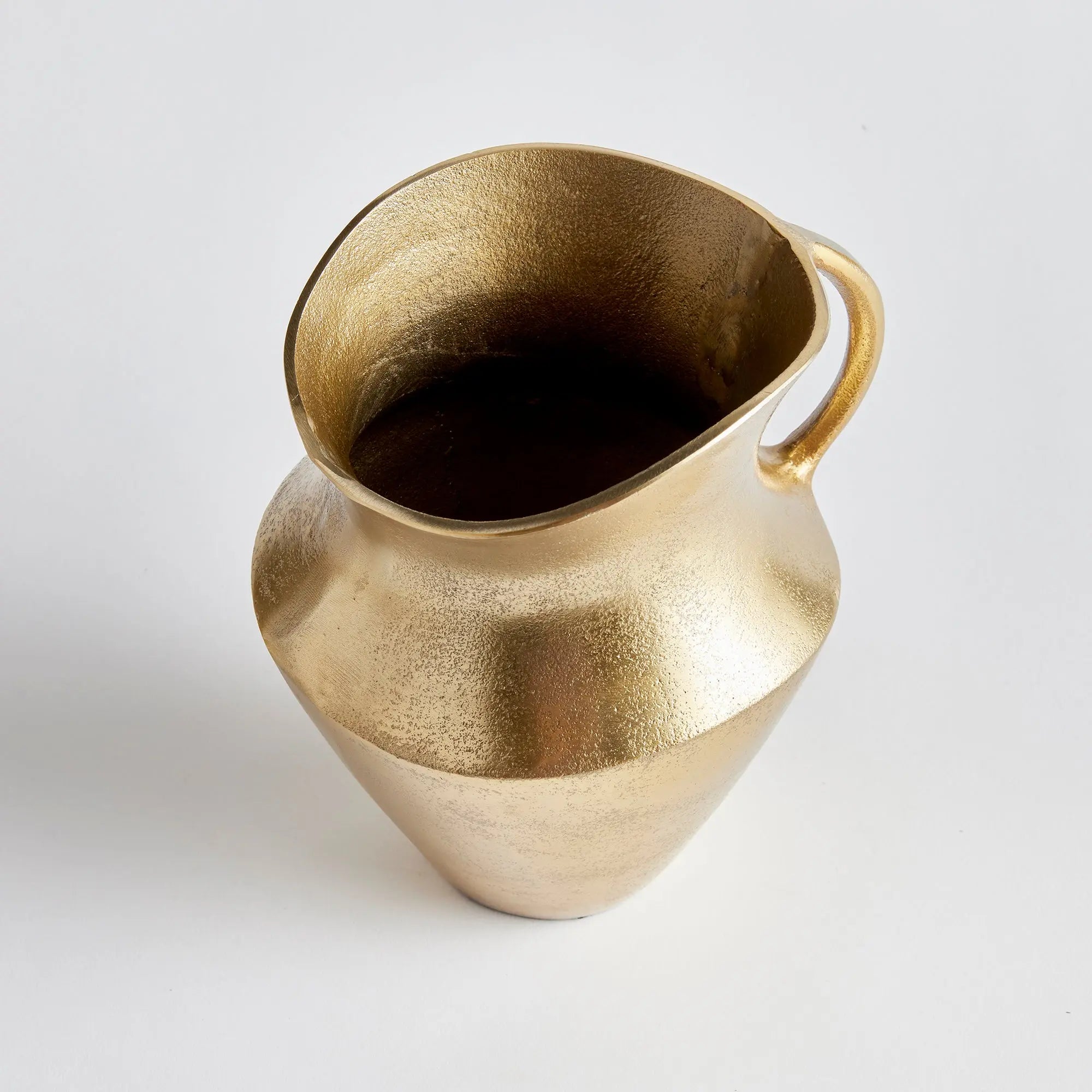 Elaina Decorative Pitcher | Multiple Sizes - Hand-Casted Textured Aluminum Napa Home & Garden