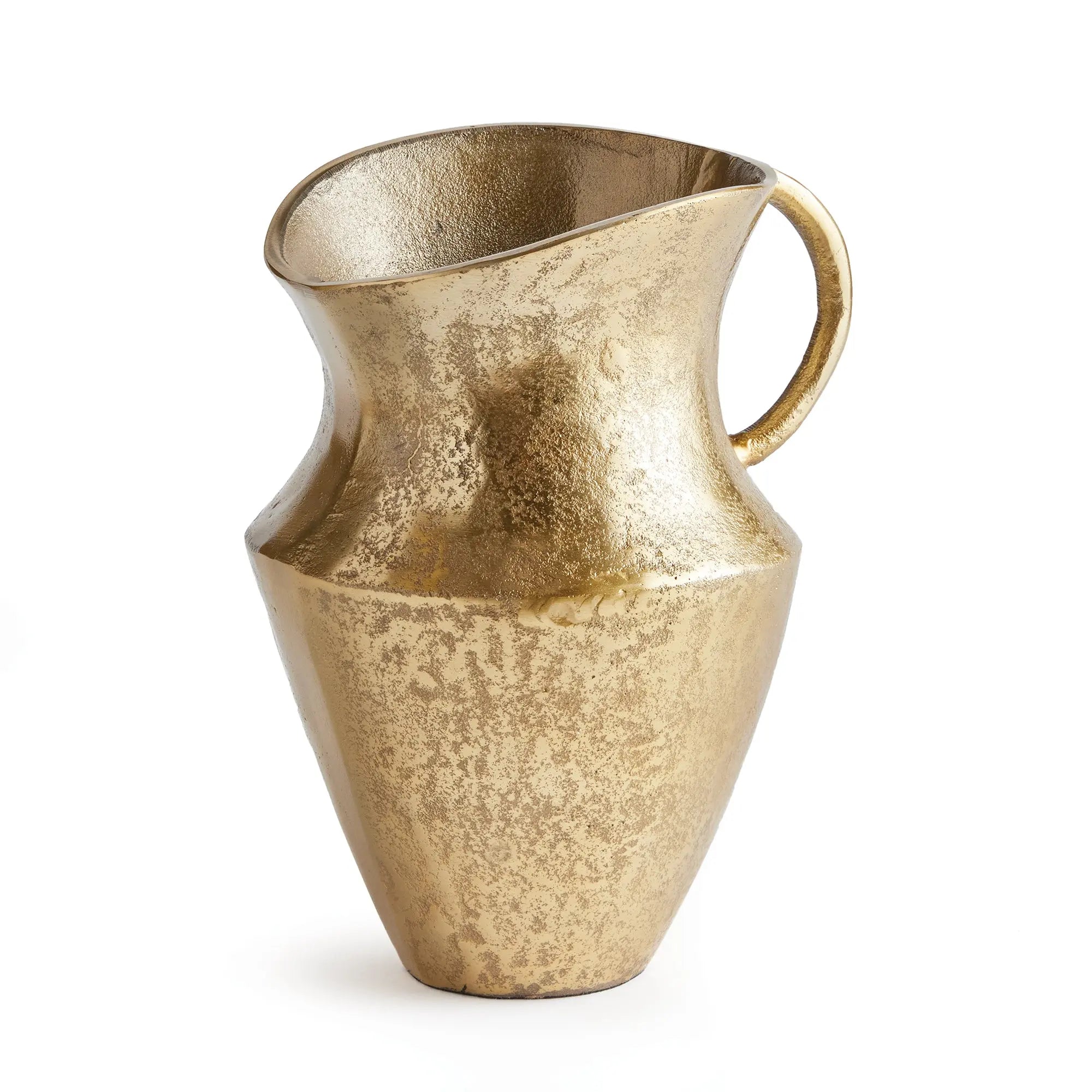Elaina Decorative Pitcher | Multiple Sizes - Hand-Casted Textured Aluminum Napa Home & Garden