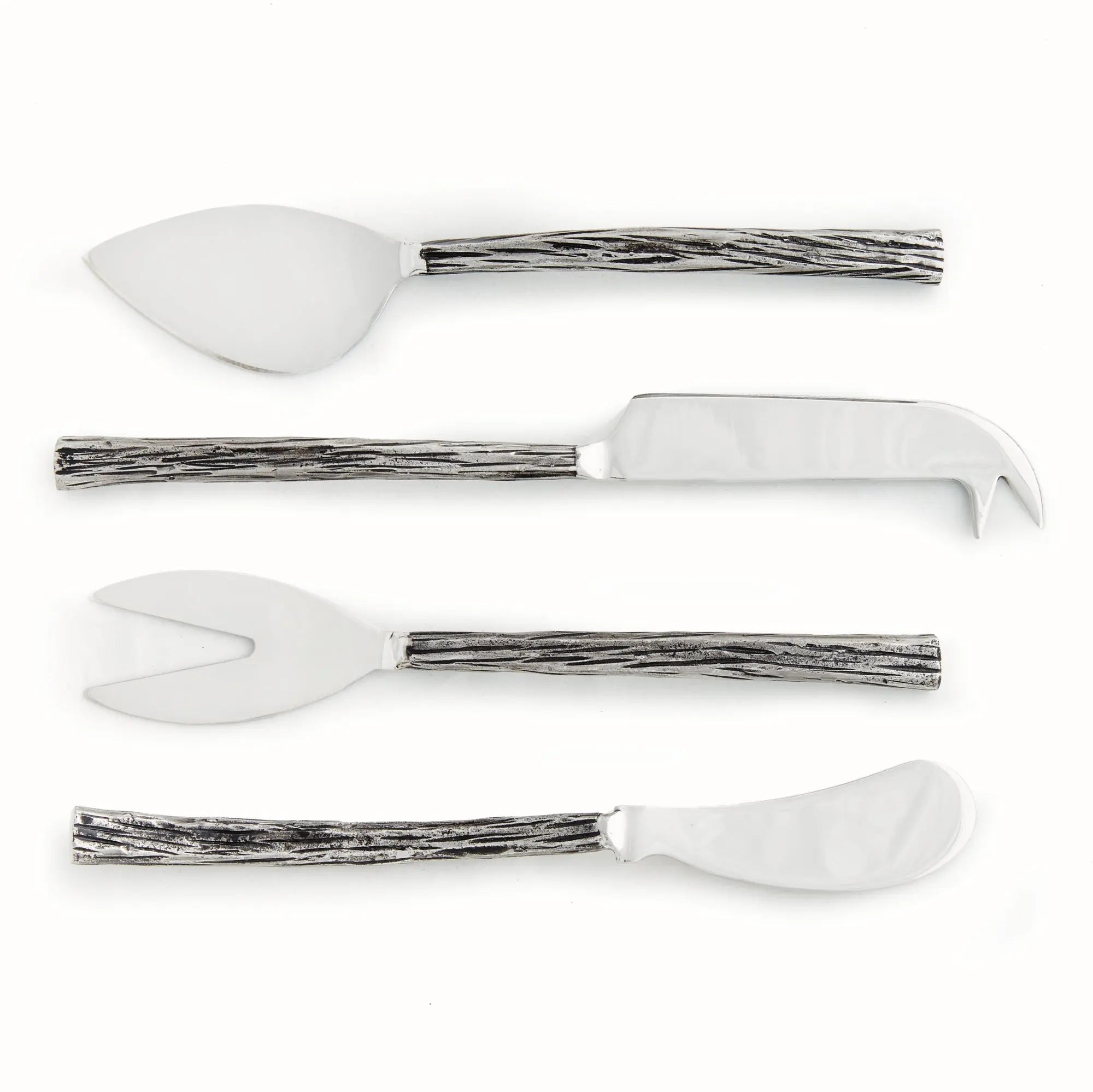 Arwell Silver Cheese Knives Set