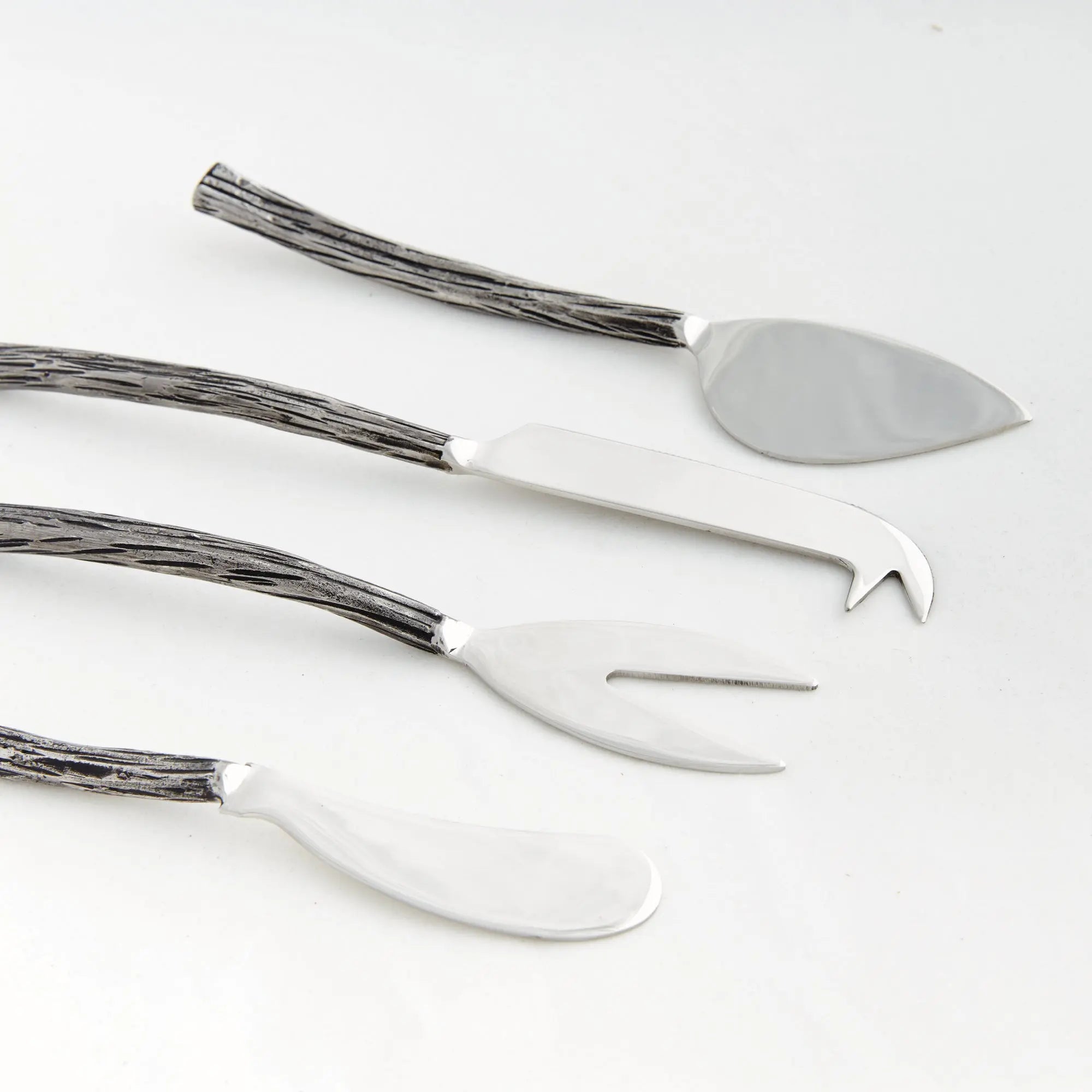 Arwell Silver Cheese Knives Set