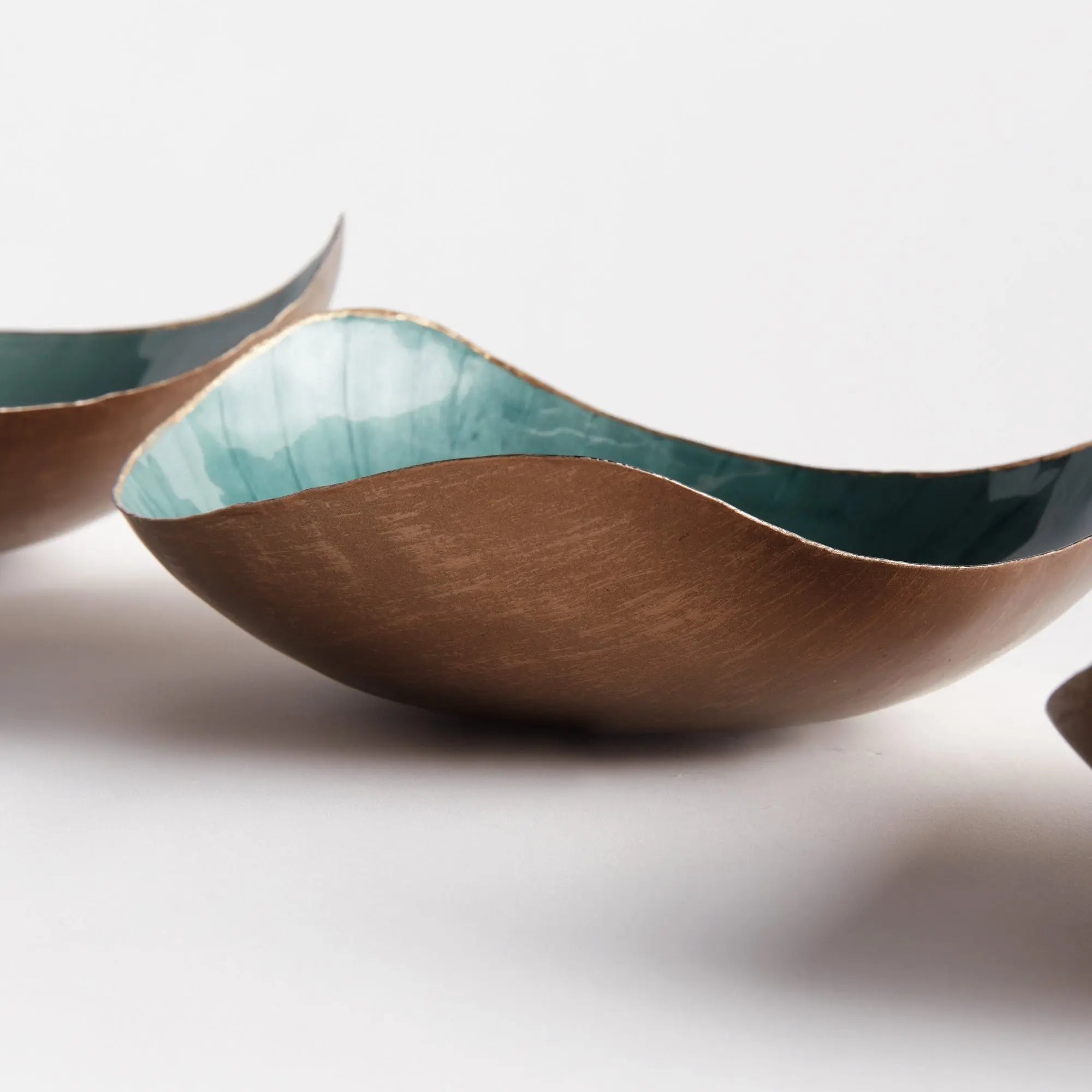 Camryn Decorative Bowls - Set of 3 Hand-Painted Bowls - Villa Decor & Design