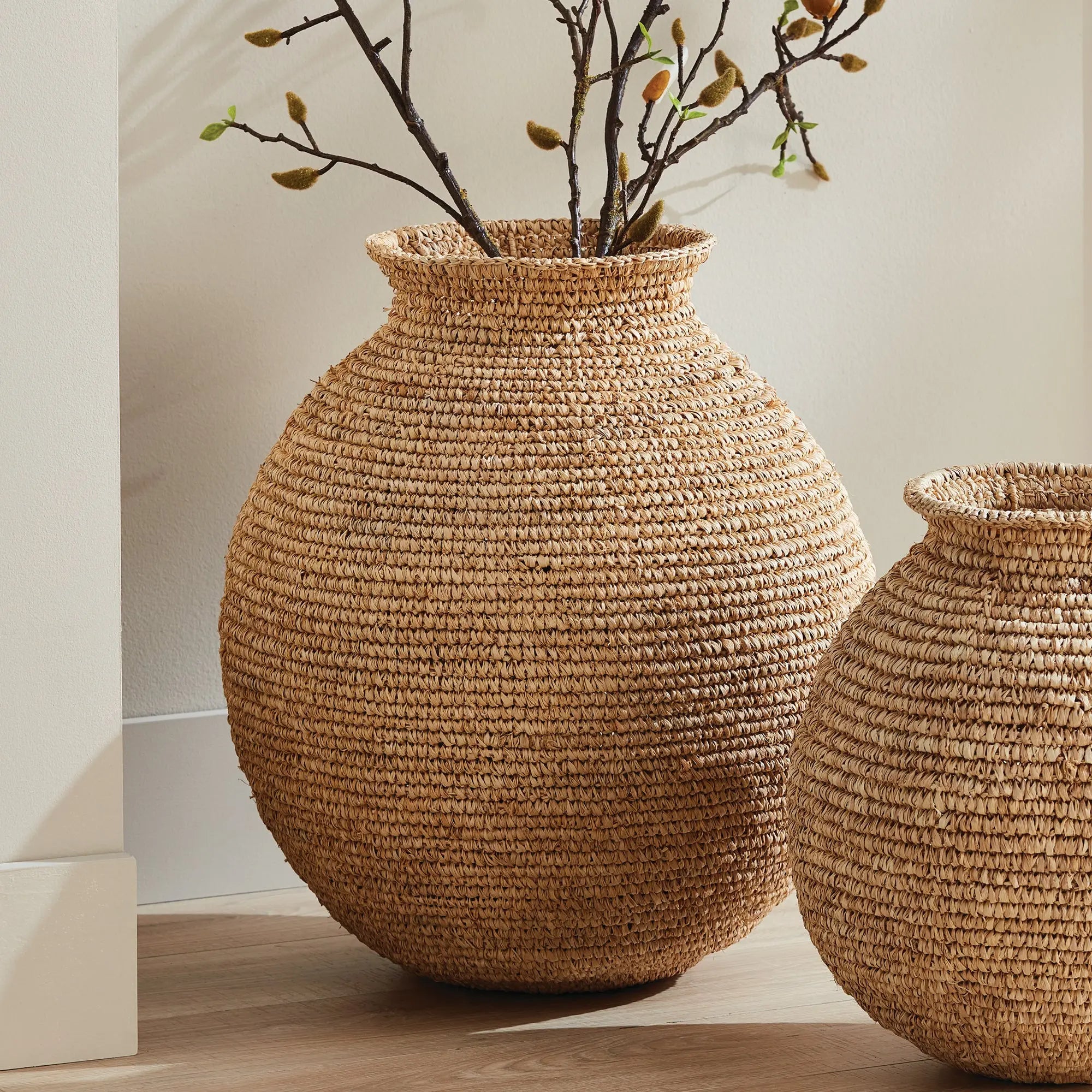 REMI WOVEN VASE LARGE