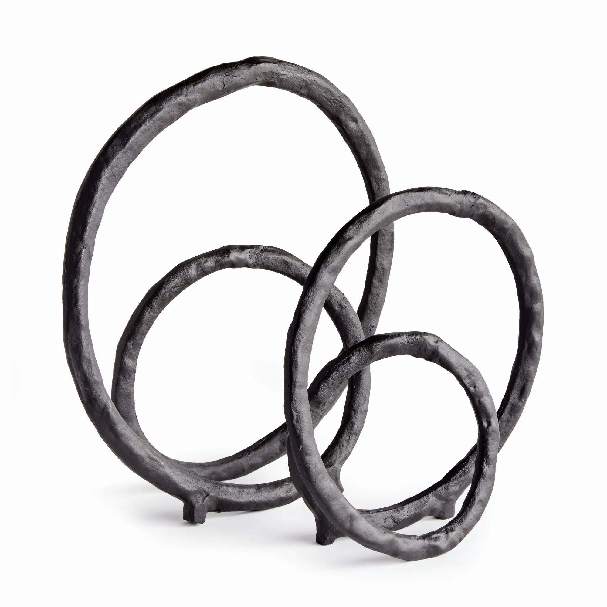 Eldon Sculptures – Set of 2 Modern Aluminum Accents | Multiple Finishes - Villa Decor & Design