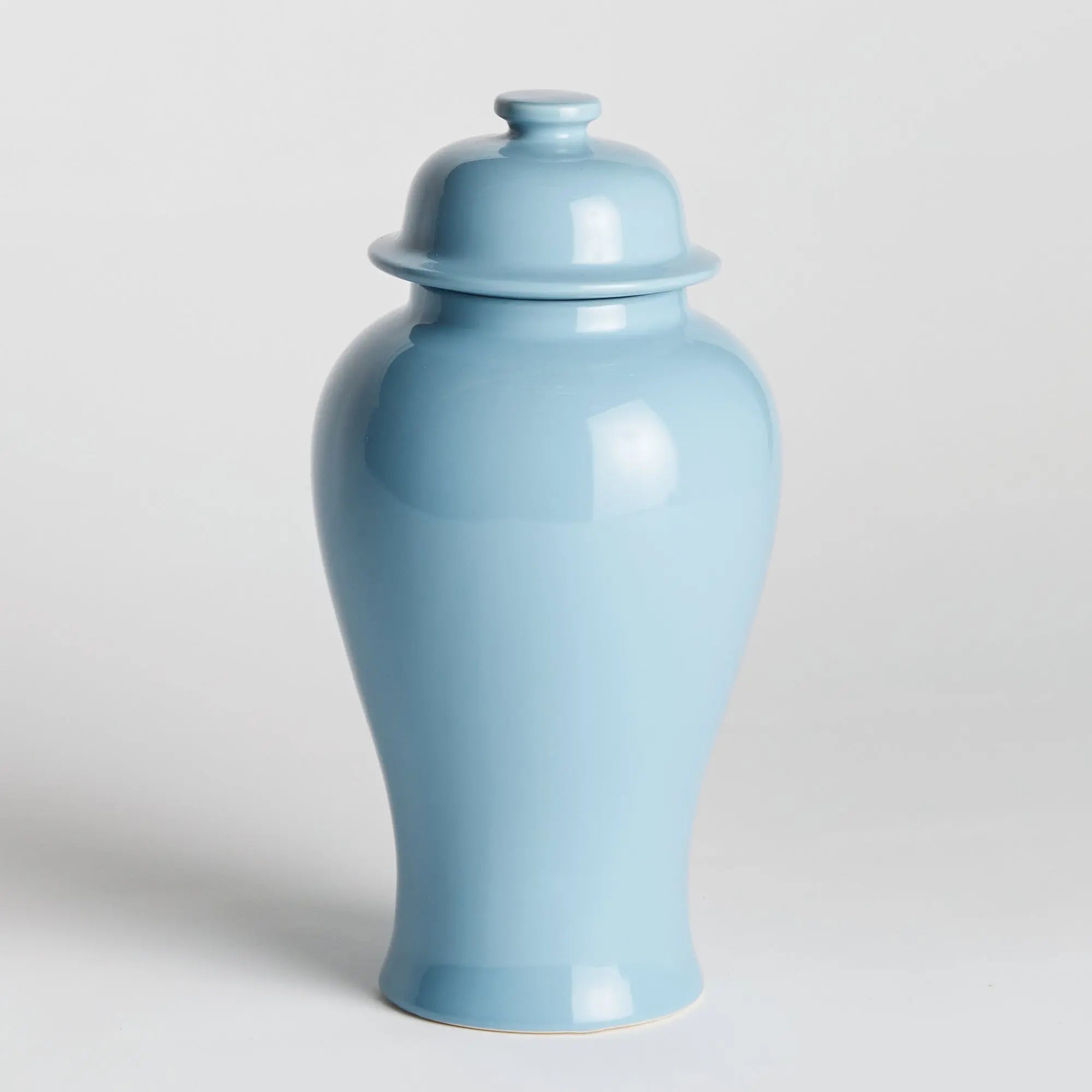 Koa Lidded Mini Ginger Jar - BLUE