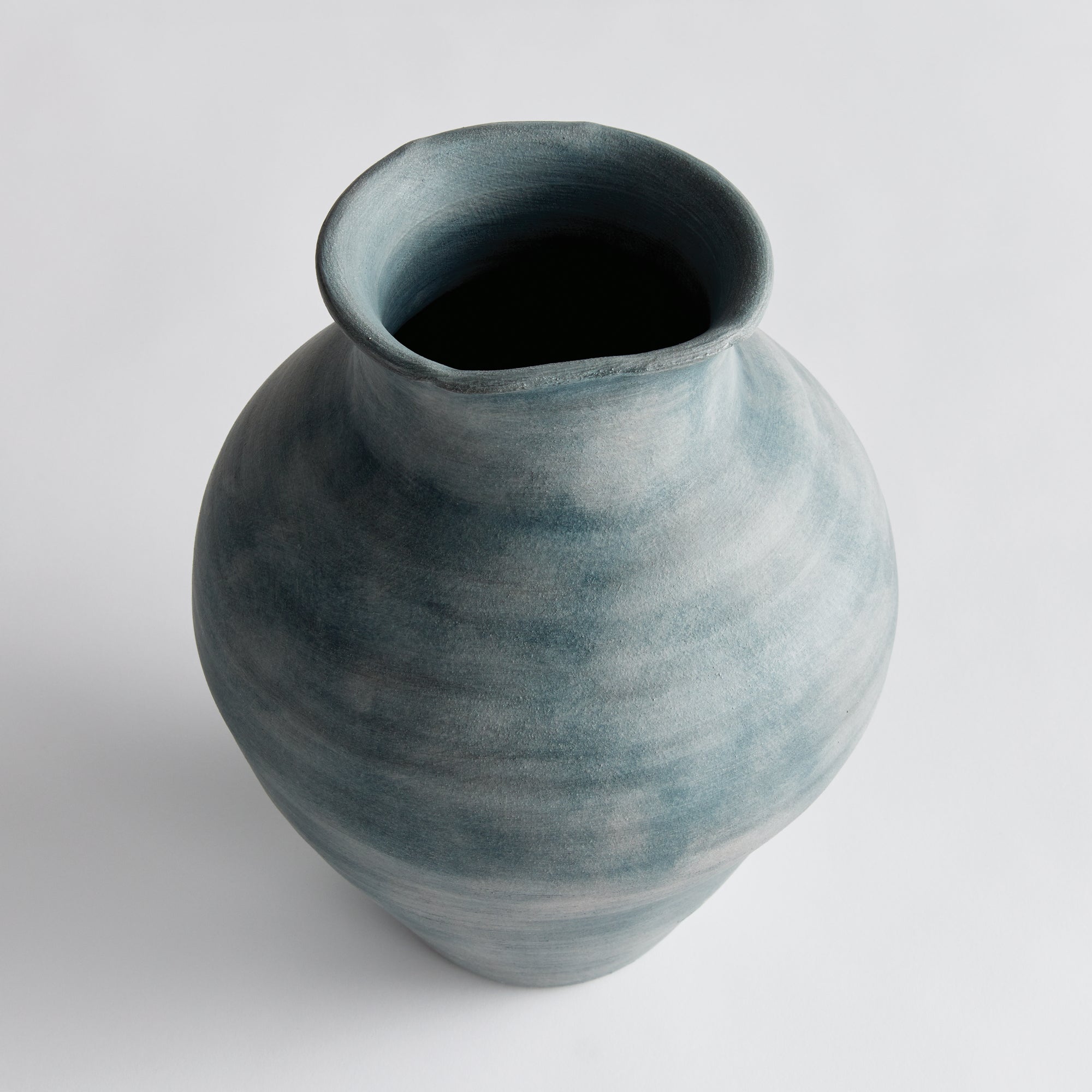 Mirela Vase  - Medium, WASHED BLUE