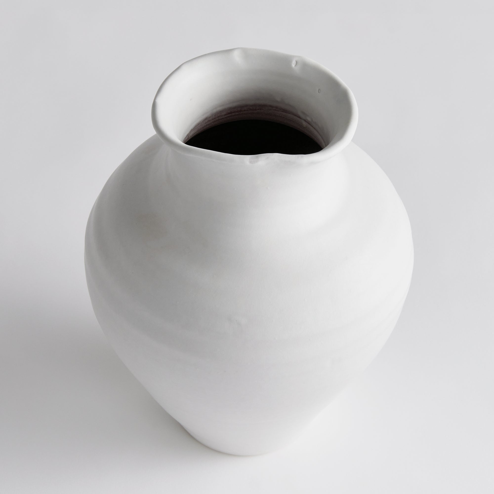 Mirela Vase  - Medium, WHITE