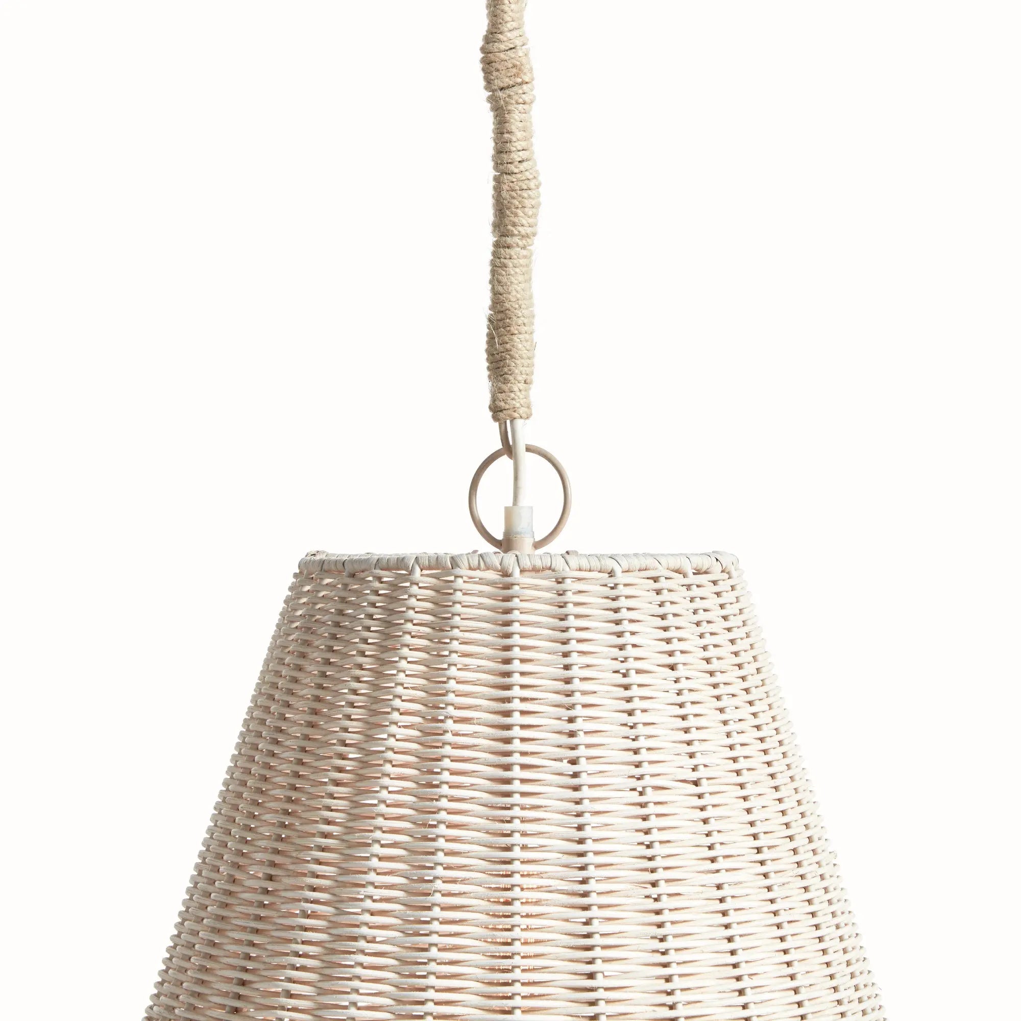 Linette Rattan Pendant - SMALL