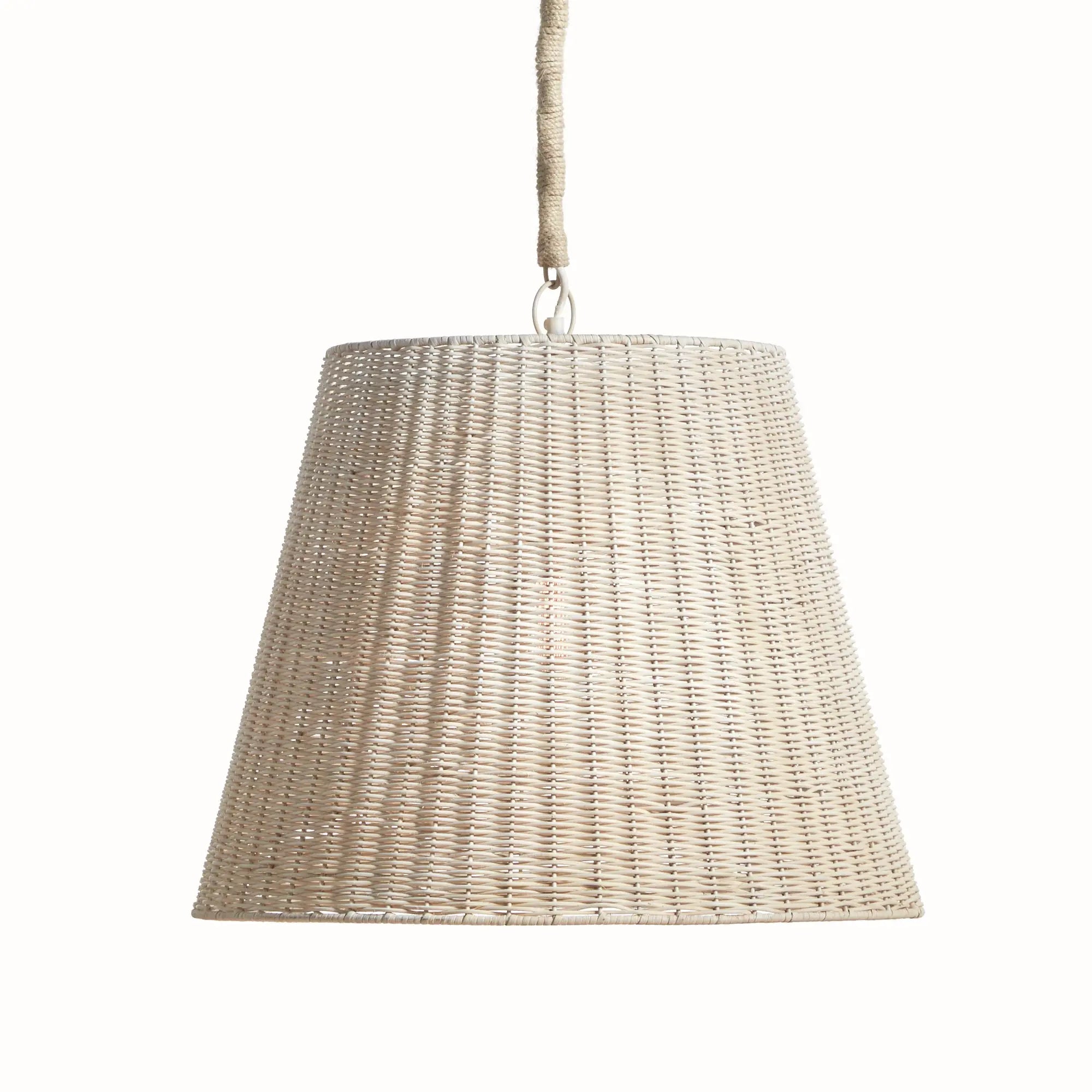 Linette Rattan Pendant - LARGE