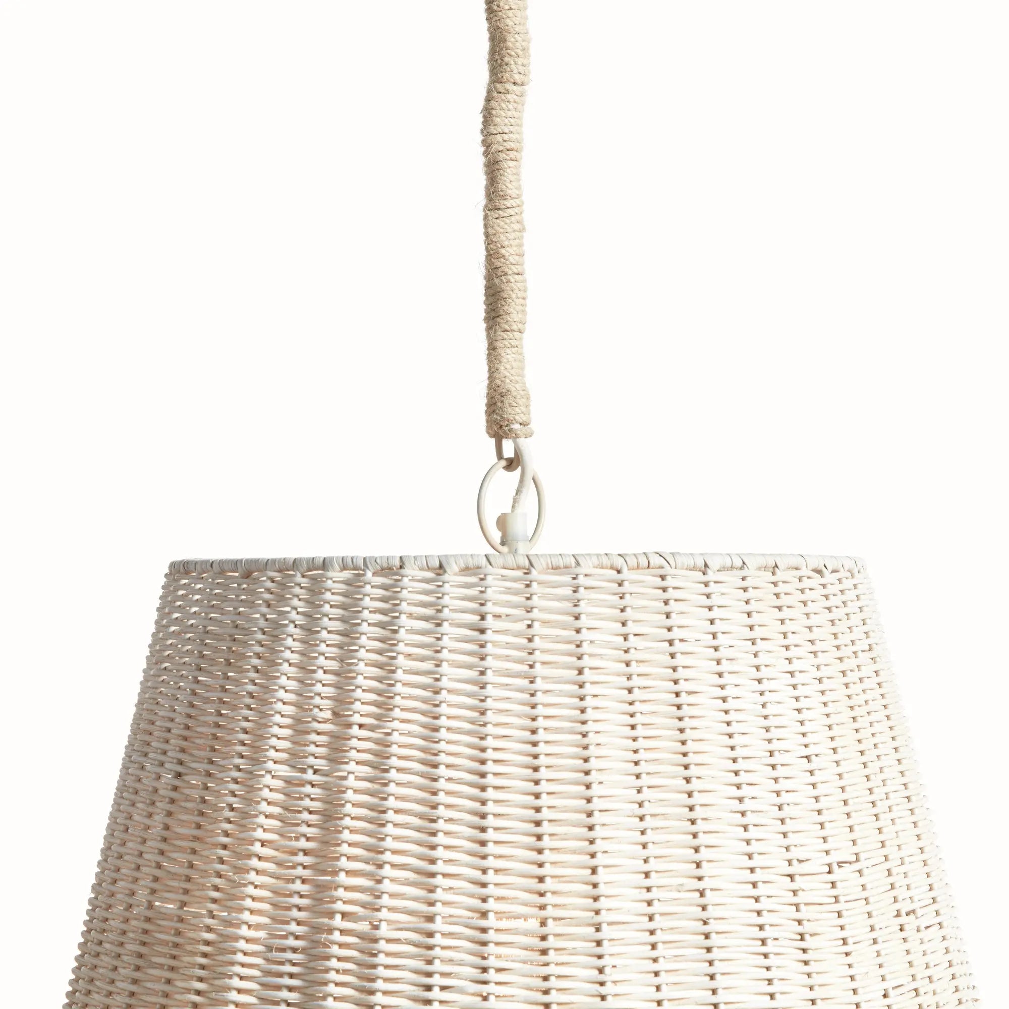 Linette Rattan Pendant - LARGE