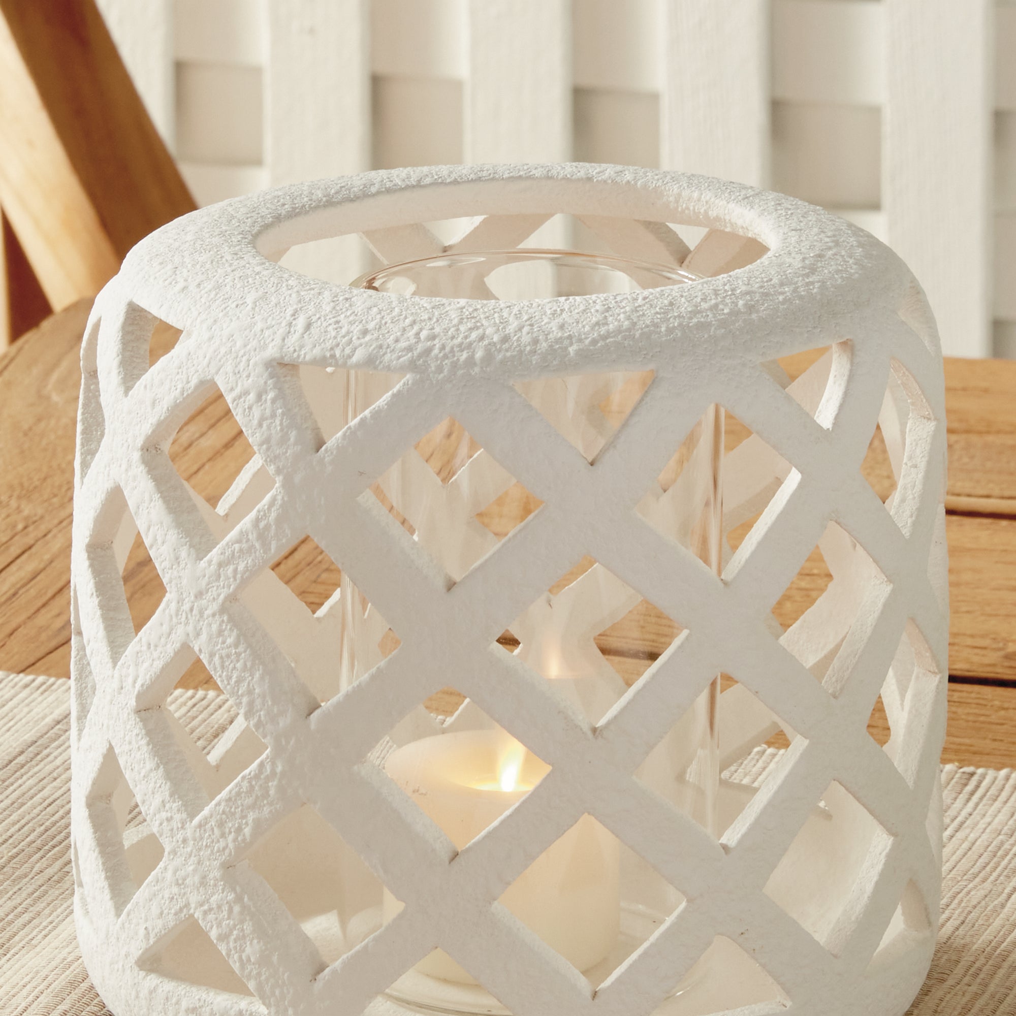 Lucca hurricane candleholder - SMALL