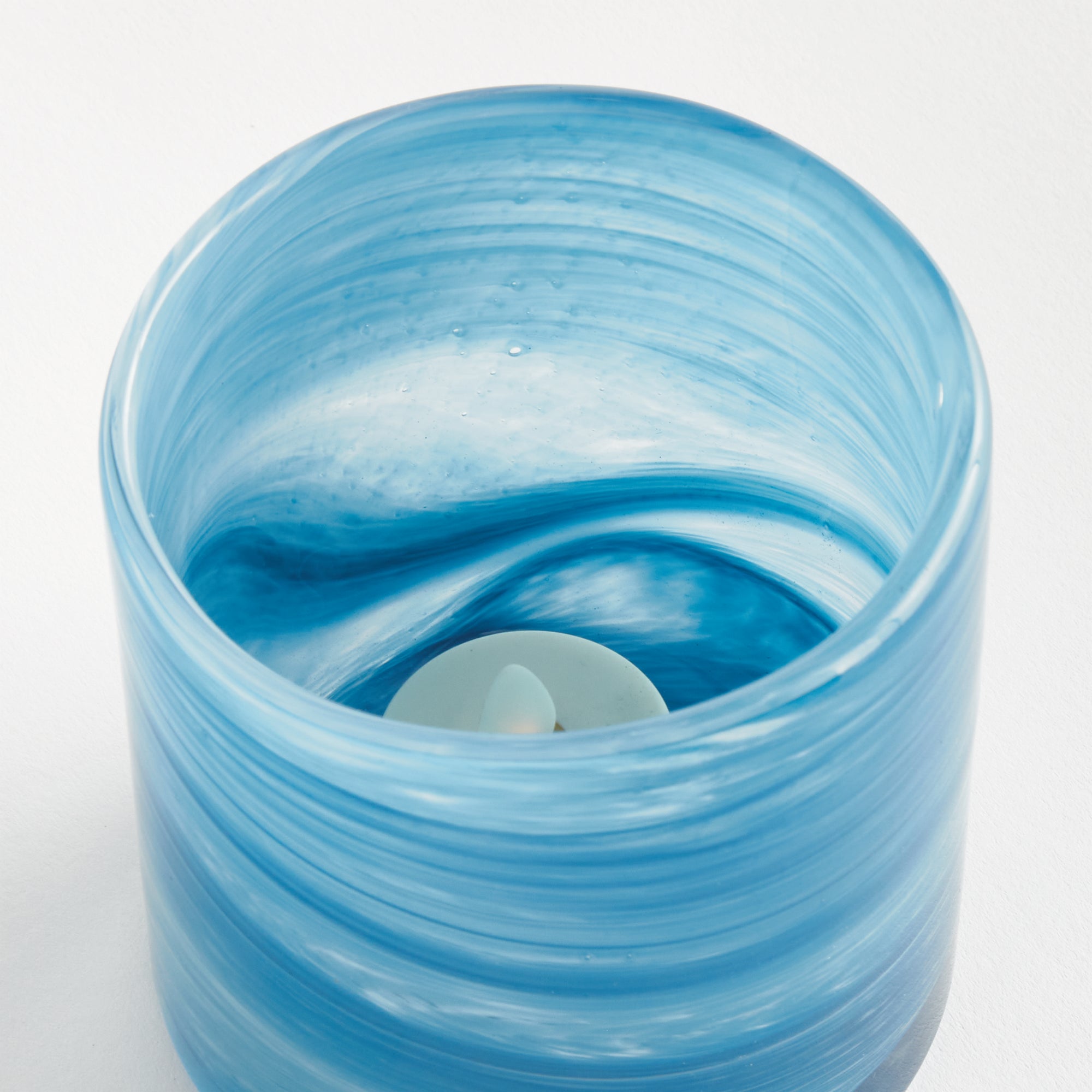 Barclay Butera Seaside Glass Hurricane