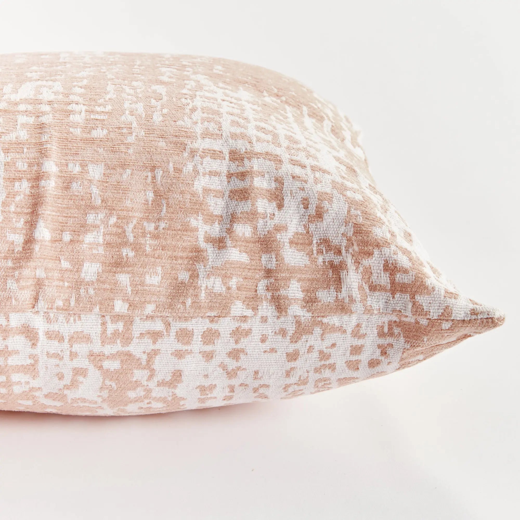 Textured Pink Throw Pillow -20x20