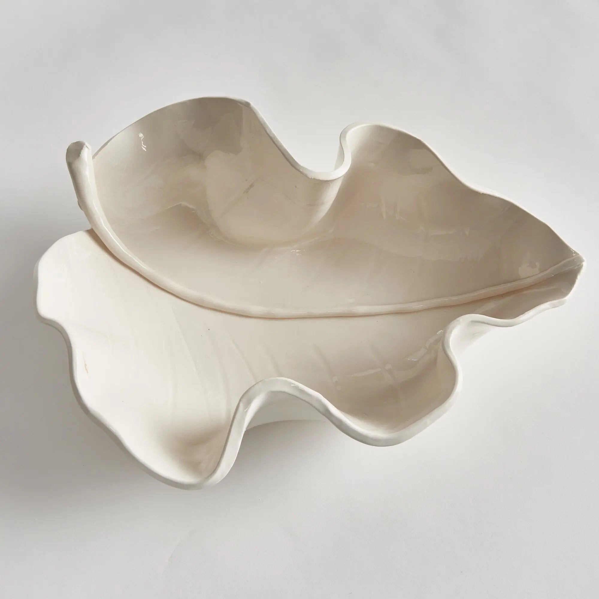 Morciento Leaf Sculpture - LARGE