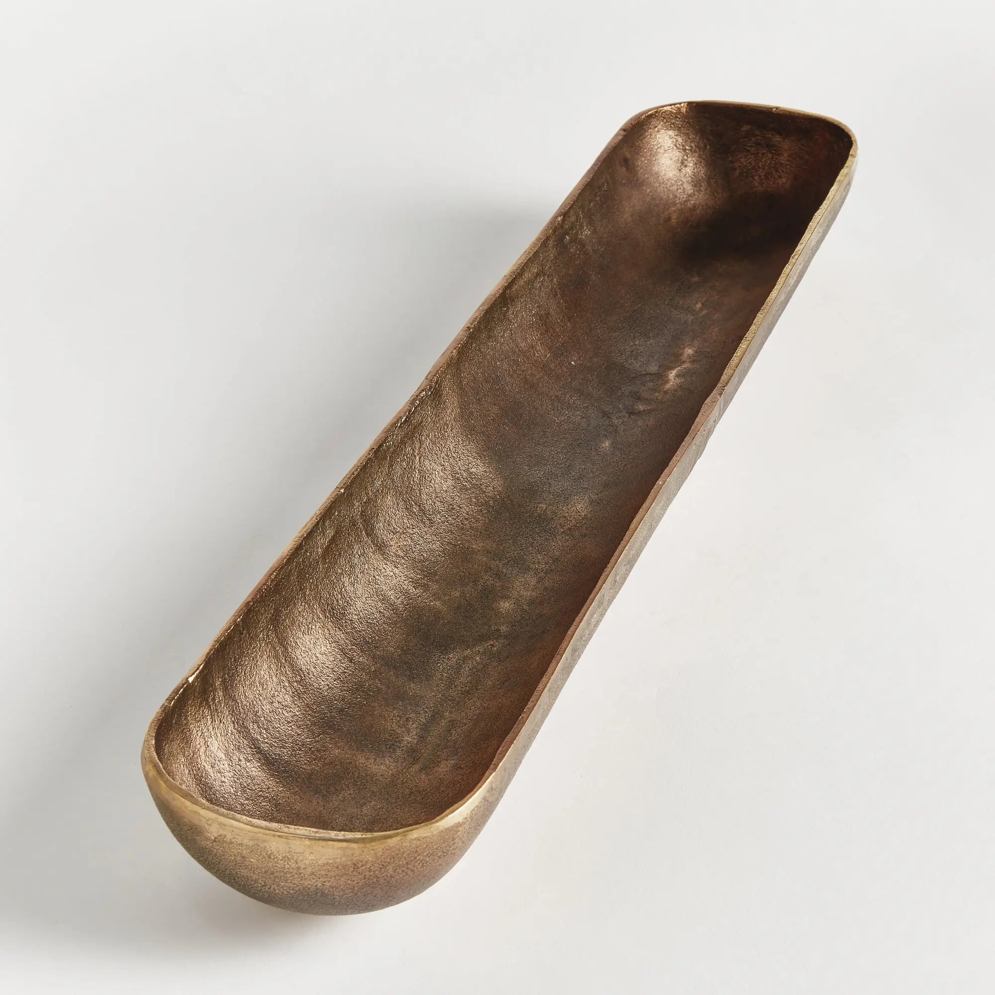 Brandon Decorative Bowl - Cast Aluminum | Antique Brass - Villa Decor & Design