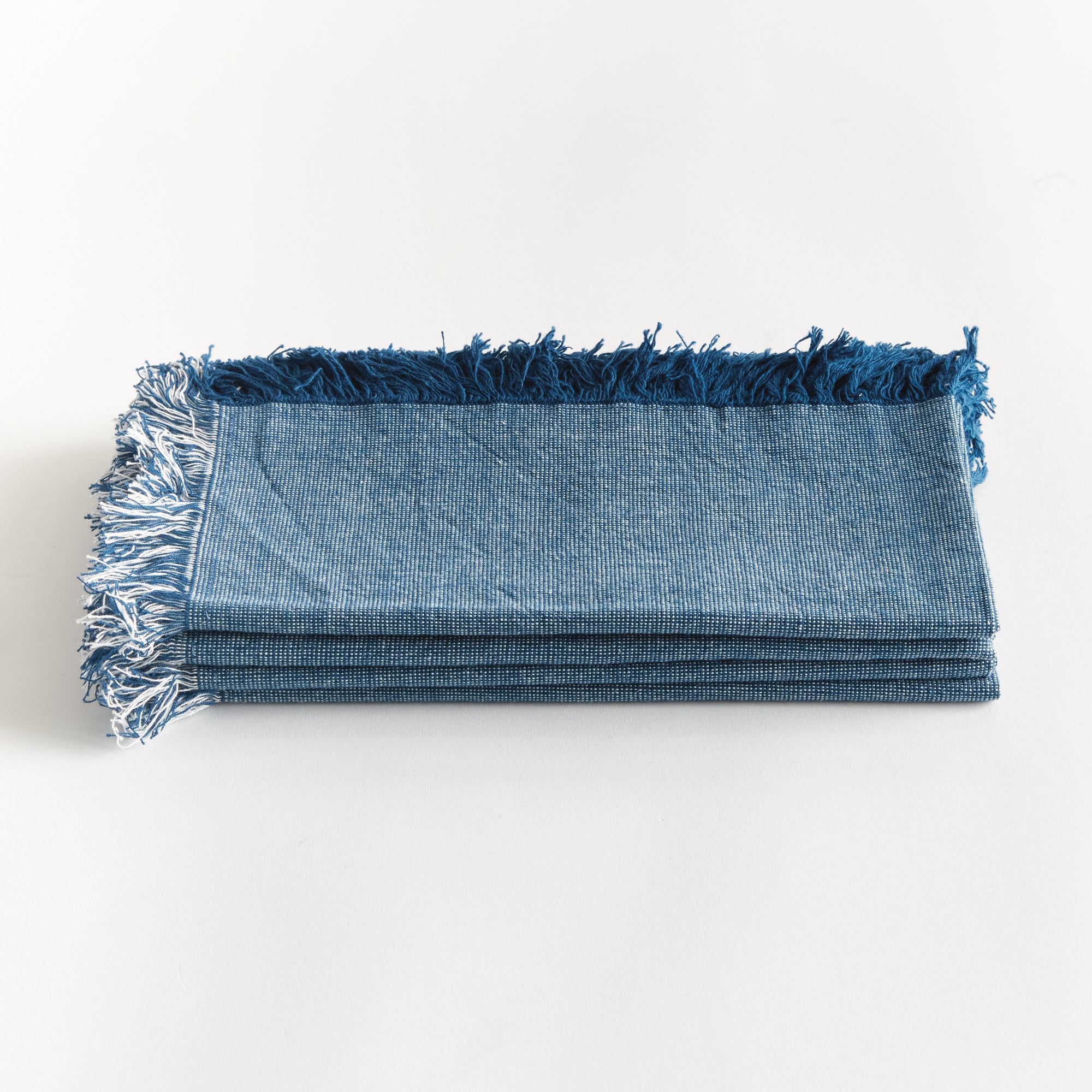 Aura Cotton Dinner Napkins - Set of 4 | Soft, Durable & Machine Washable