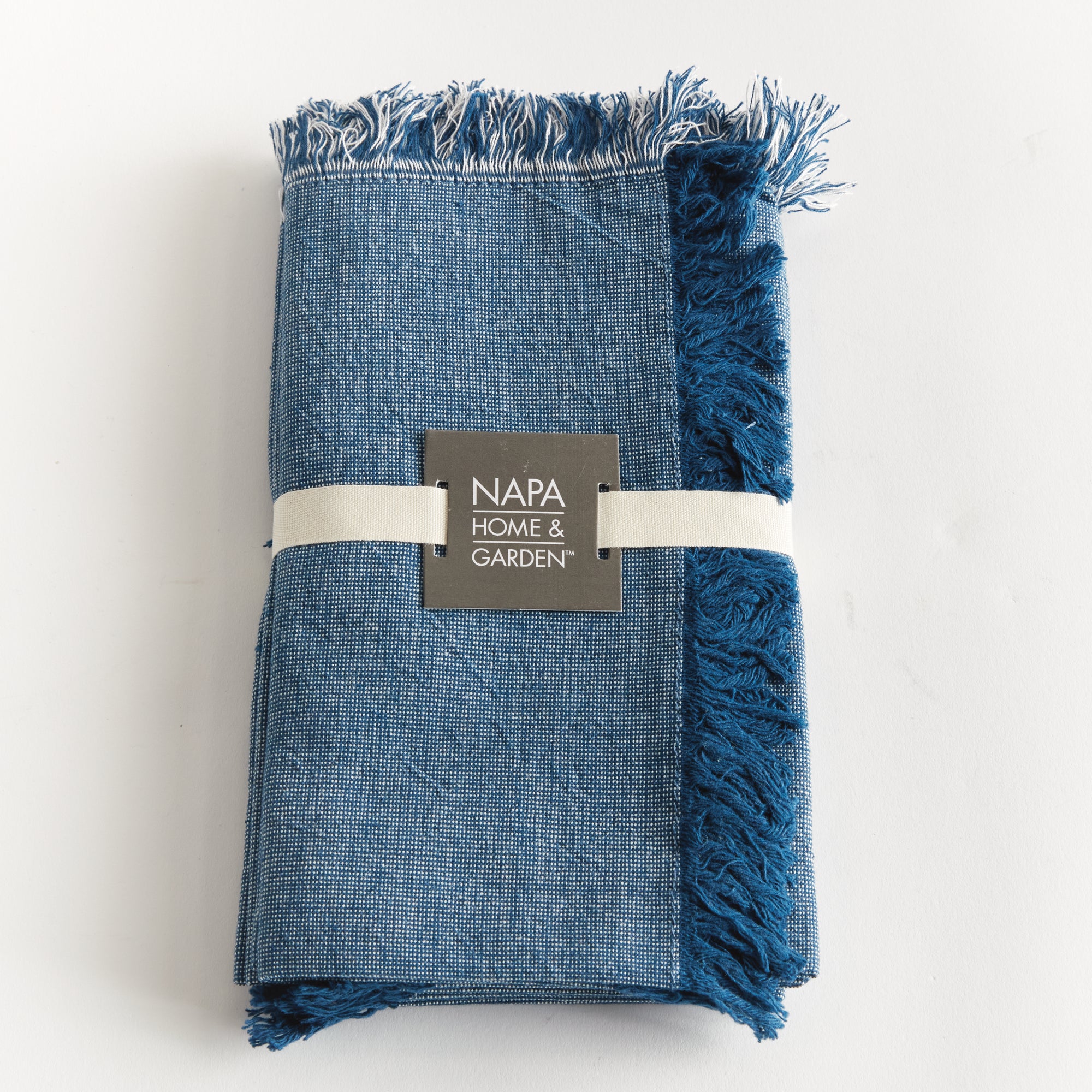 Aura Cotton Dinner Napkins - Set of 4 | Soft, Durable & Machine Washable