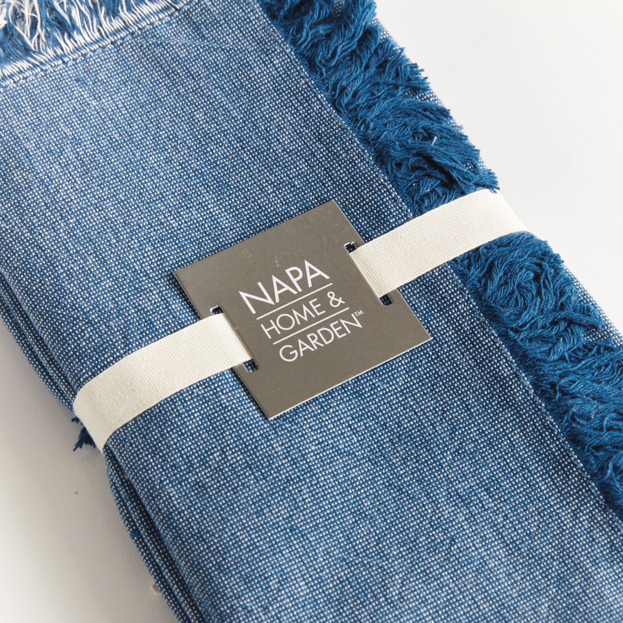 Aura Cotton Dinner Napkins - Set of 4 | Soft, Durable & Machine Washable