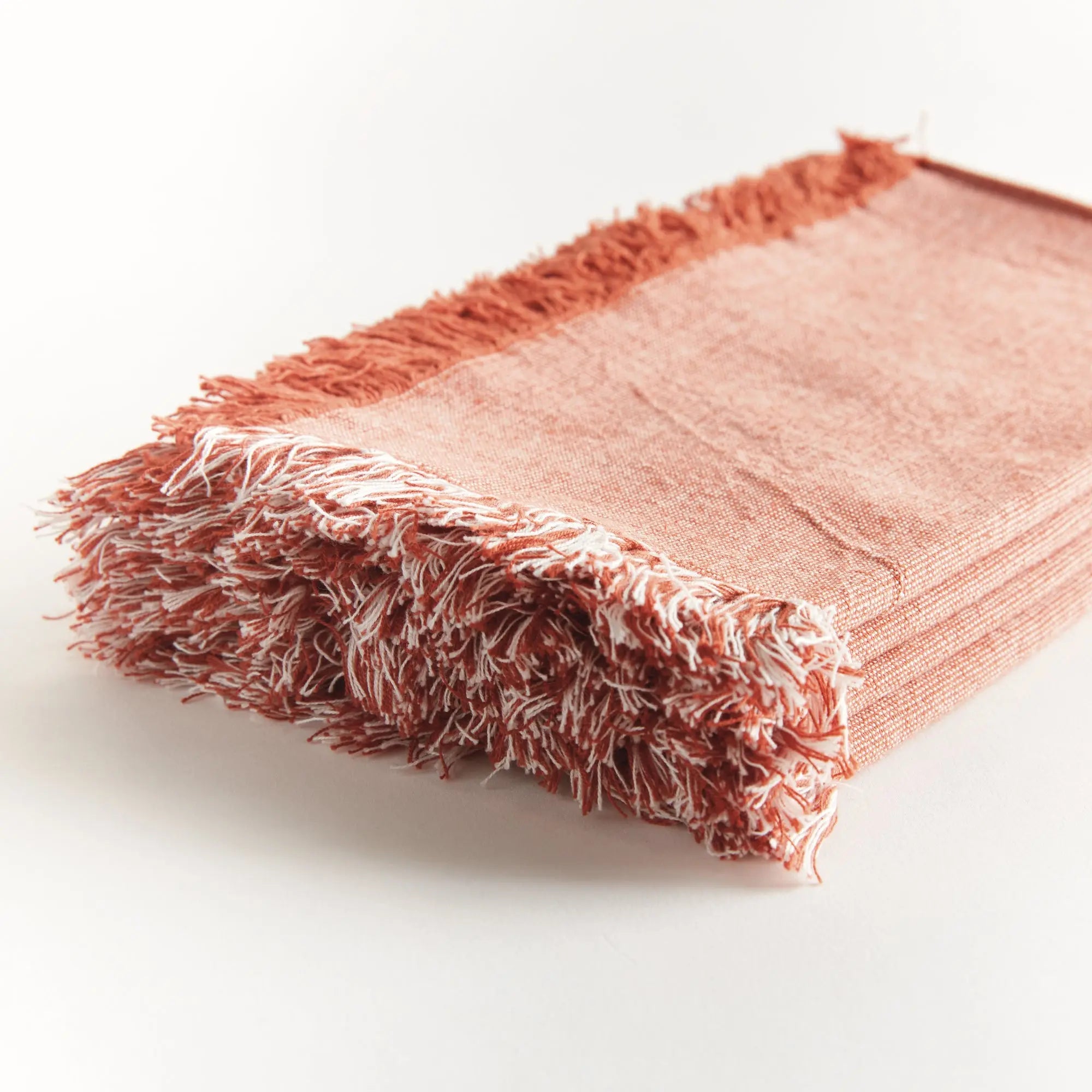 Aura Cotton Dinner Napkins - Set of 4 | Soft, Durable & Machine Washable - Villa Decor & Design