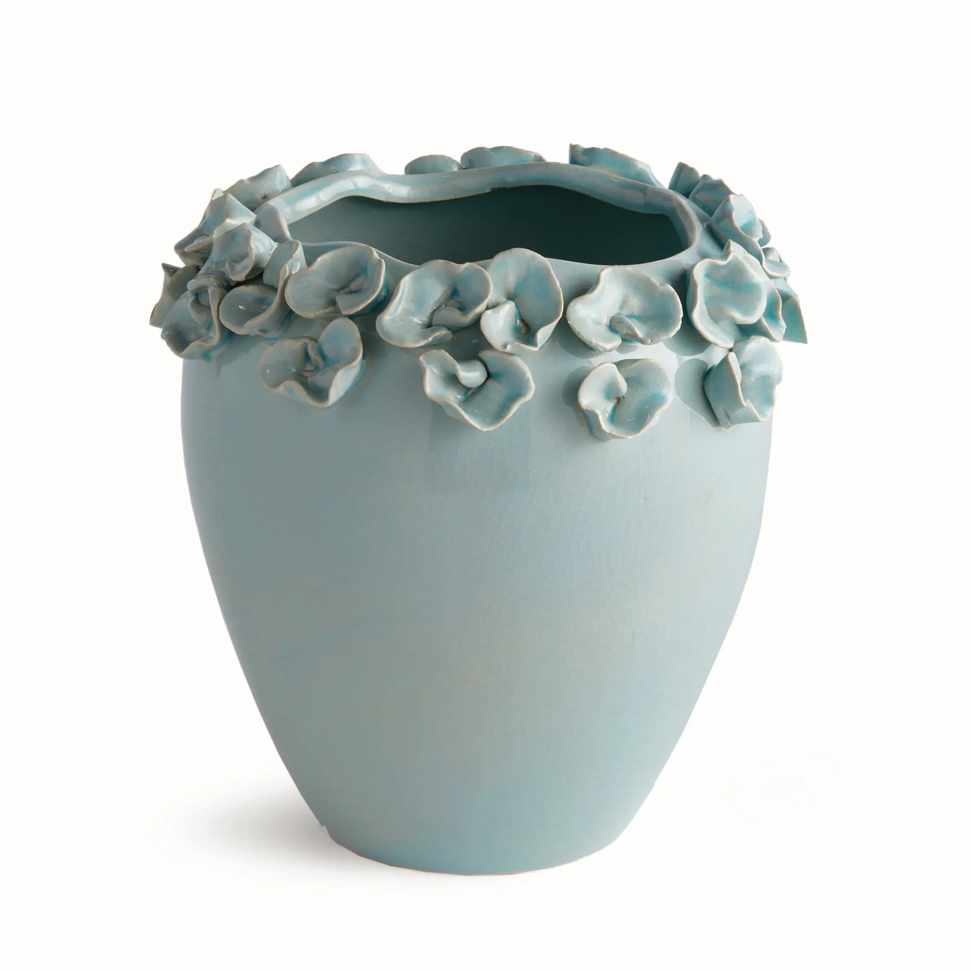 Petite Fleur Vase Tall - Ice Blue