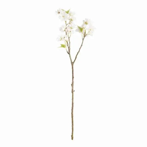 Double Cherry Blossom Stems - 28" Set of 6 Faux Florals - Villa Decor & Design