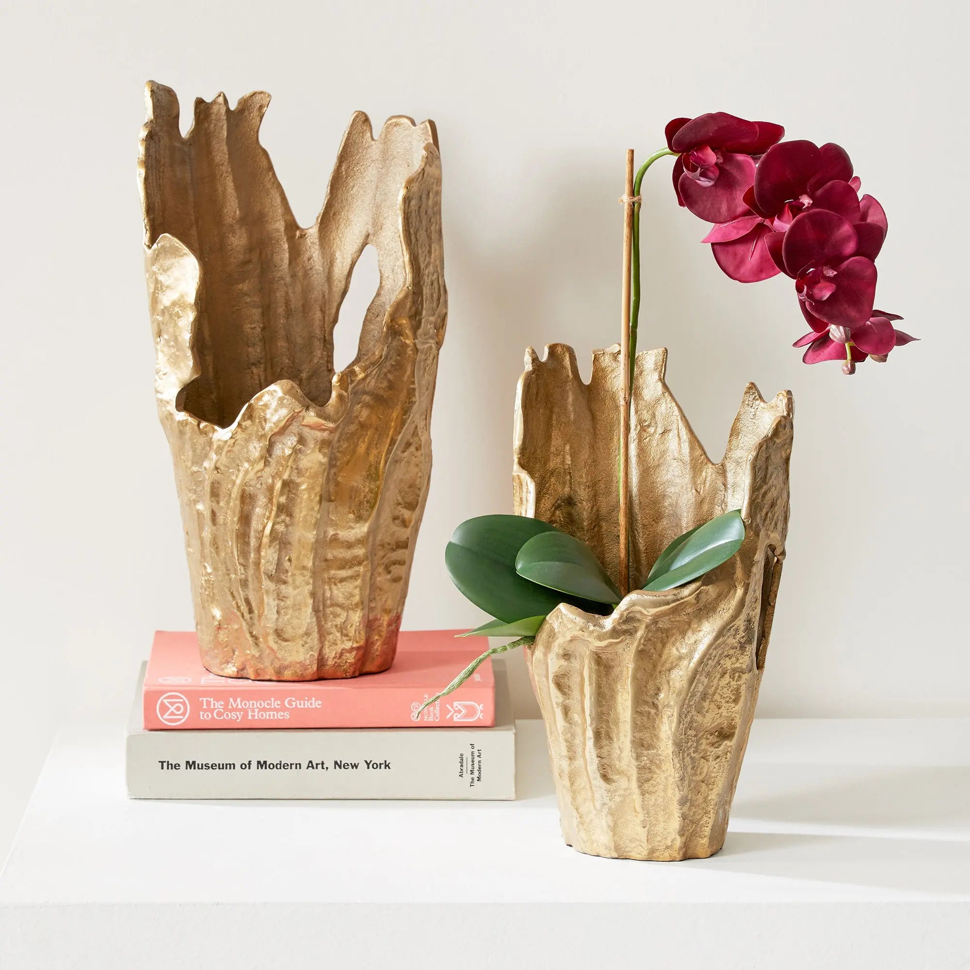 Arbre Sculptural Vase – Gold (Small)